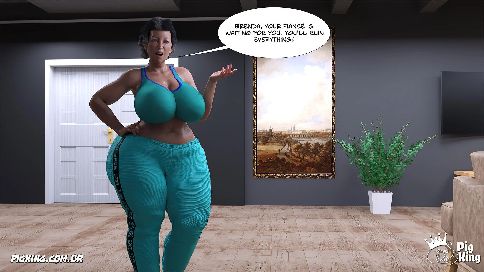 Clarice [CrazyDad3D] 7 . Clarice - Chapter 7 [CrazyDad3D] – page 4