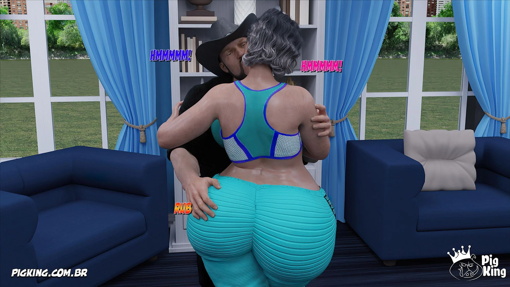 Clarice [CrazyDad3D] 7 . Clarice - Chapter 7 [CrazyDad3D] – page 56