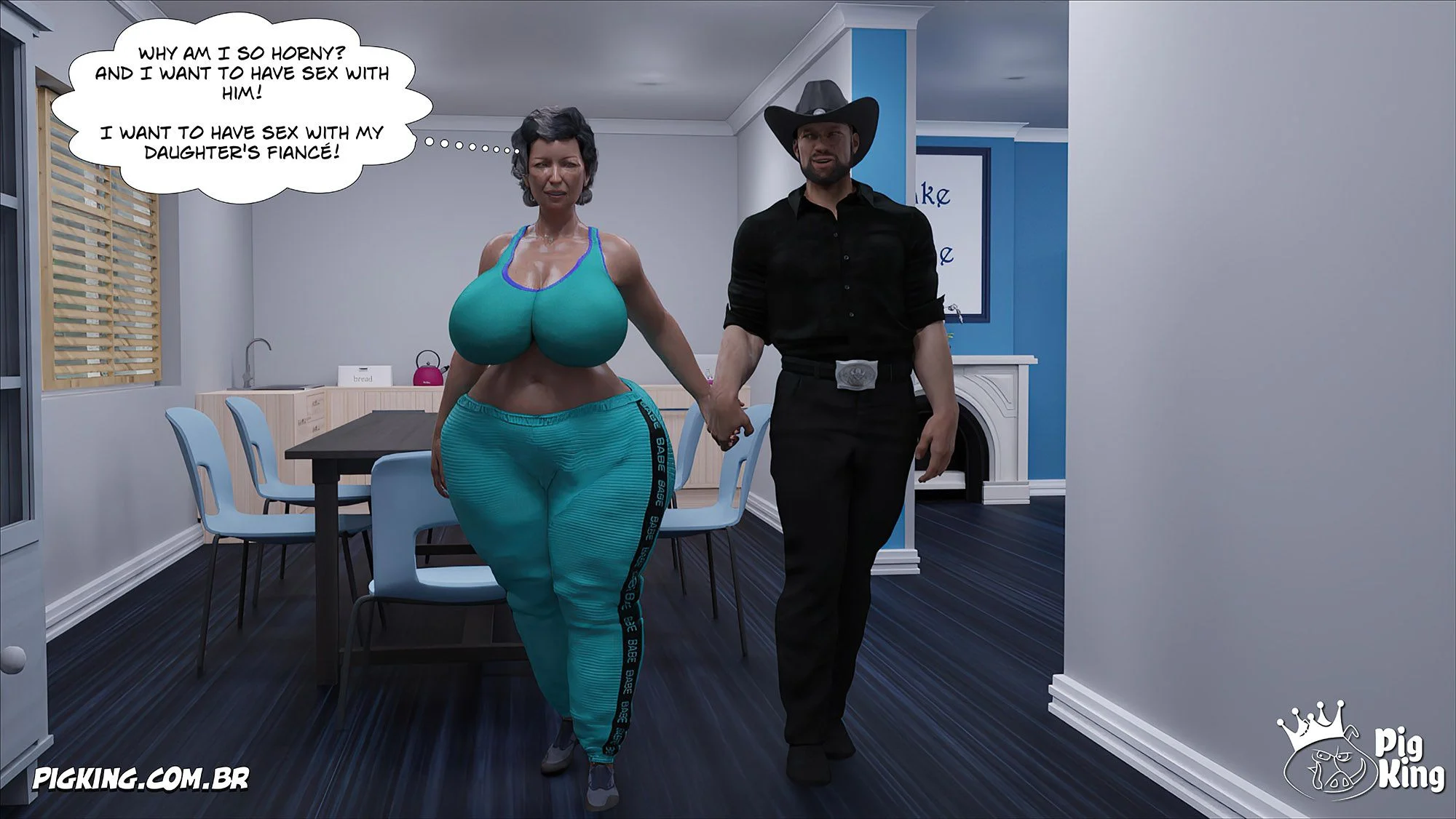 Clarice [CrazyDad3D] 7 . Clarice - Chapter 7 [CrazyDad3D] – page 60