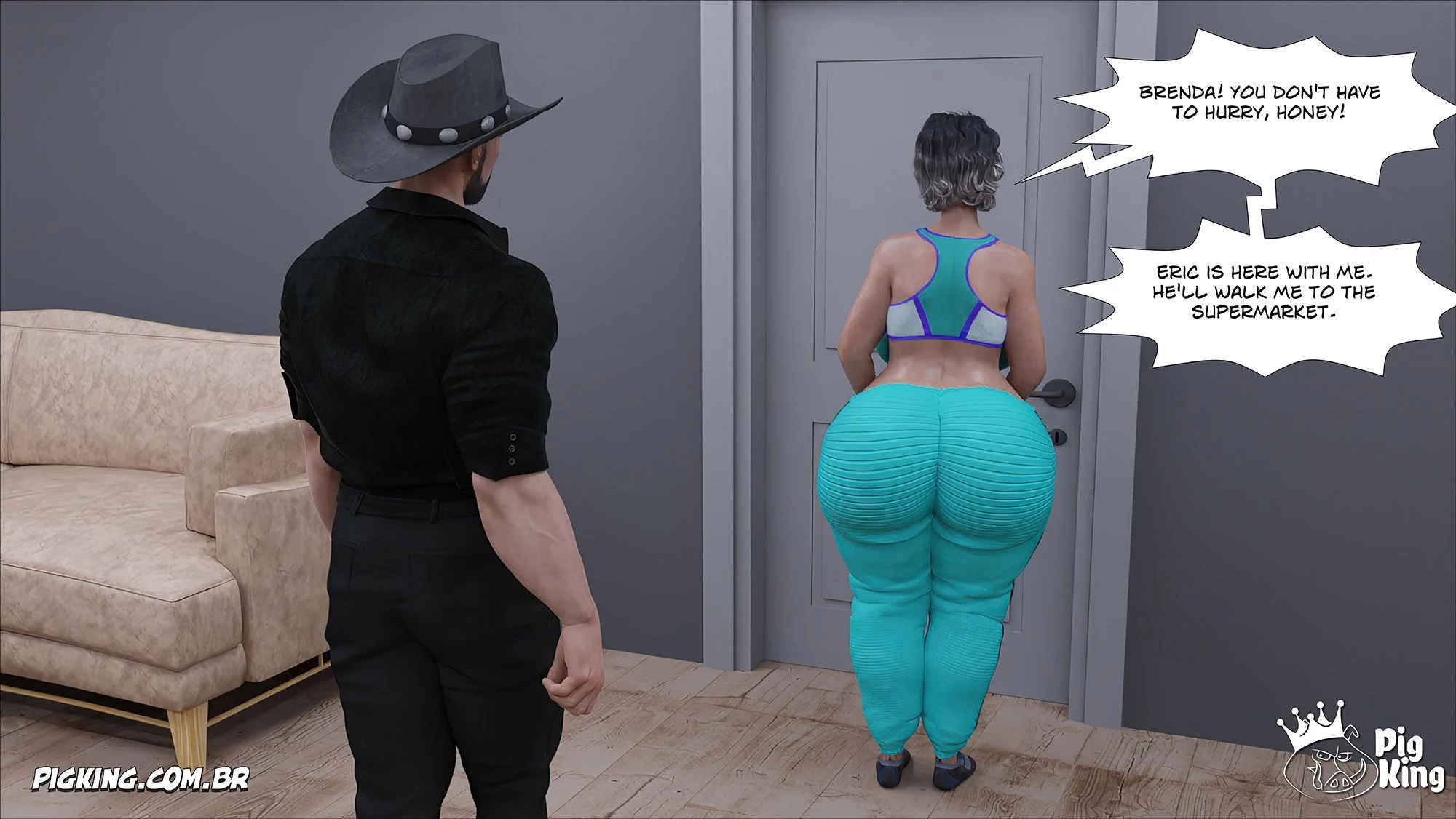 Clarice [CrazyDad3D] 7 . Clarice - Chapter 7 [CrazyDad3D] – page 65