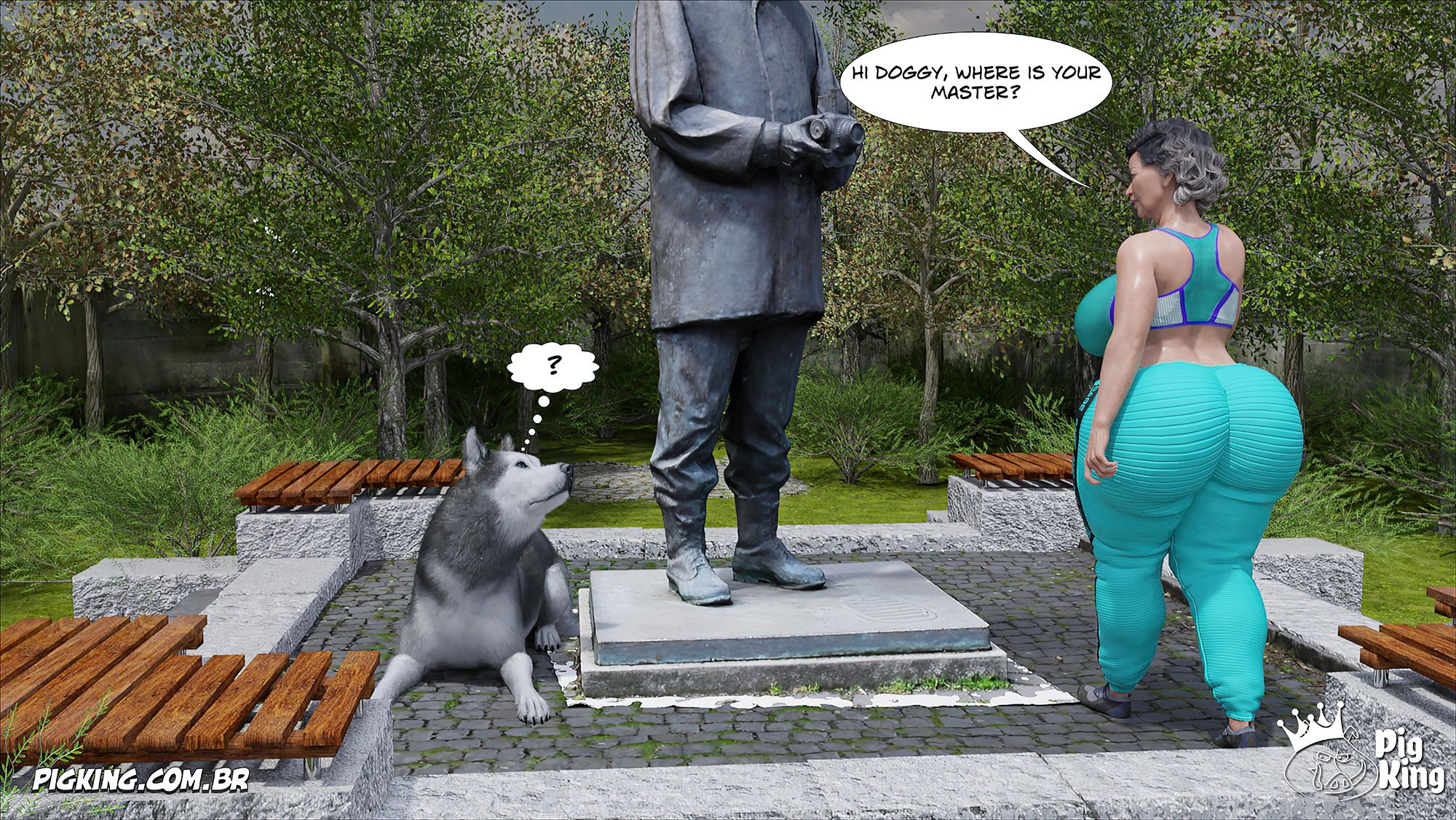 Clarice [CrazyDad3D] 8 . Clarice - Chapter 8 [CrazyDad3D] – page 90