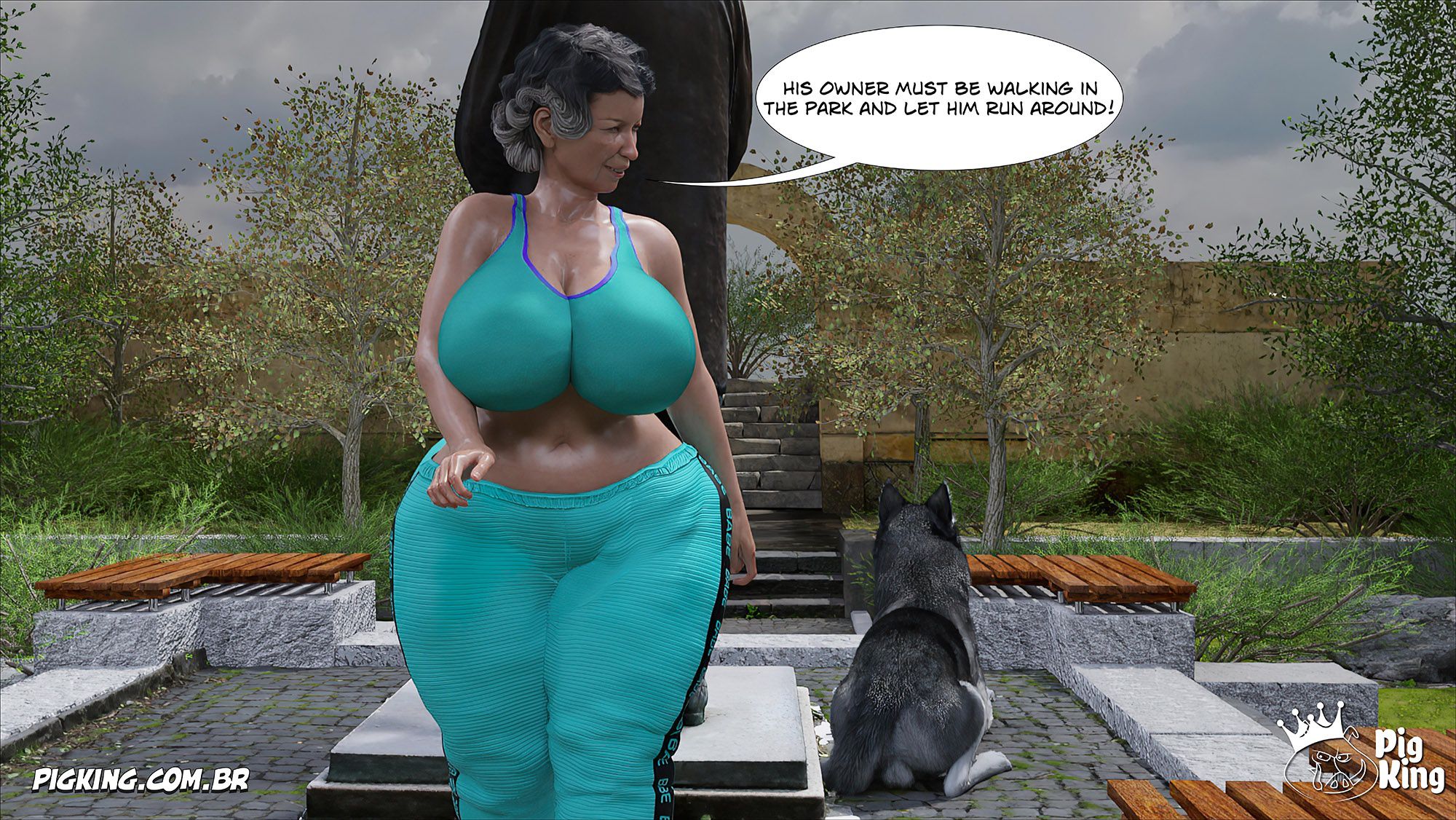 Clarice [CrazyDad3D] 8 . Clarice - Chapter 8 [CrazyDad3D] – page 91