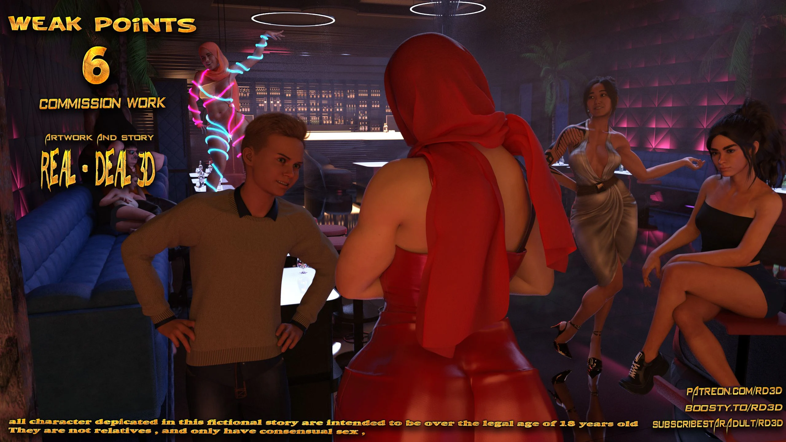 Commissions And MISC [Real-Deal 3D] Weak Points 6 - [Real-Deal 3D] – page 1
