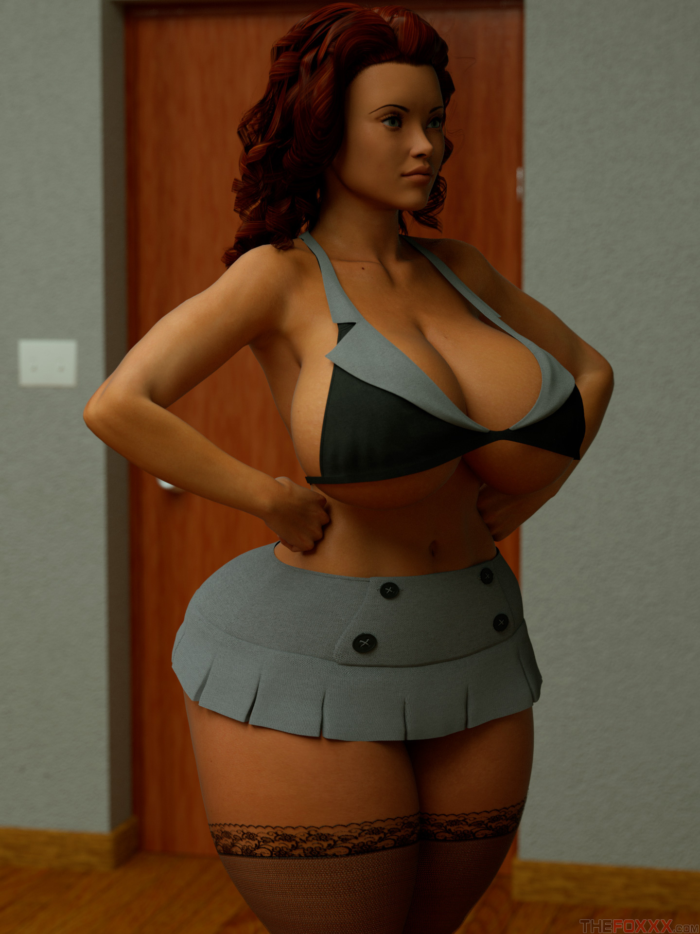 Artworks, Pinups, Other Stuff [The FOXXX] Azalea Fatassi In Classroom - [The FOXXX] – page 5