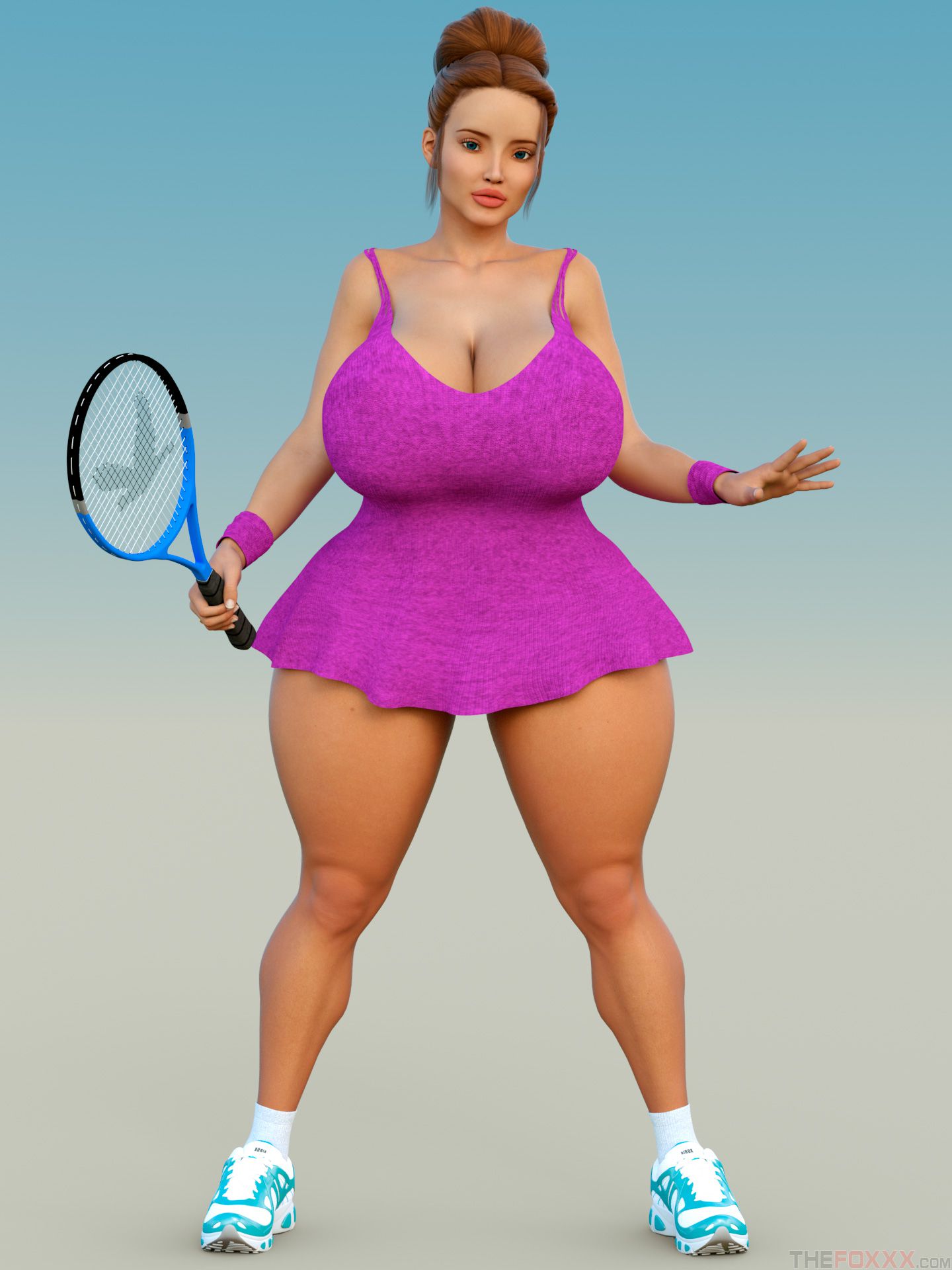 Artworks, Pinups, Other Stuff [The FOXXX] Roxy Tennis Outfit - [The FOXXX] – page 10