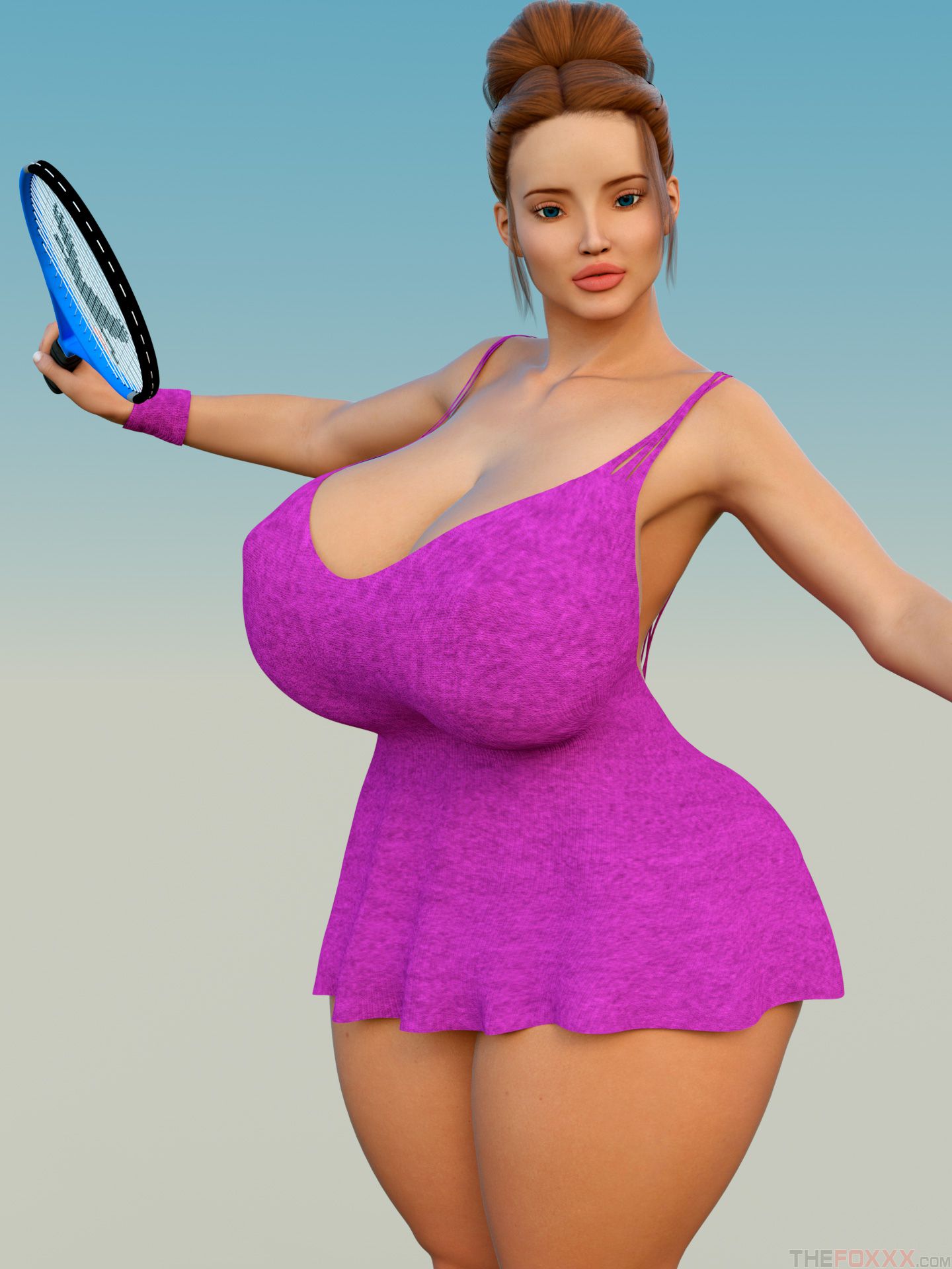 Artworks, Pinups, Other Stuff [The FOXXX] Roxy Tennis Outfit - [The FOXXX] – page 11