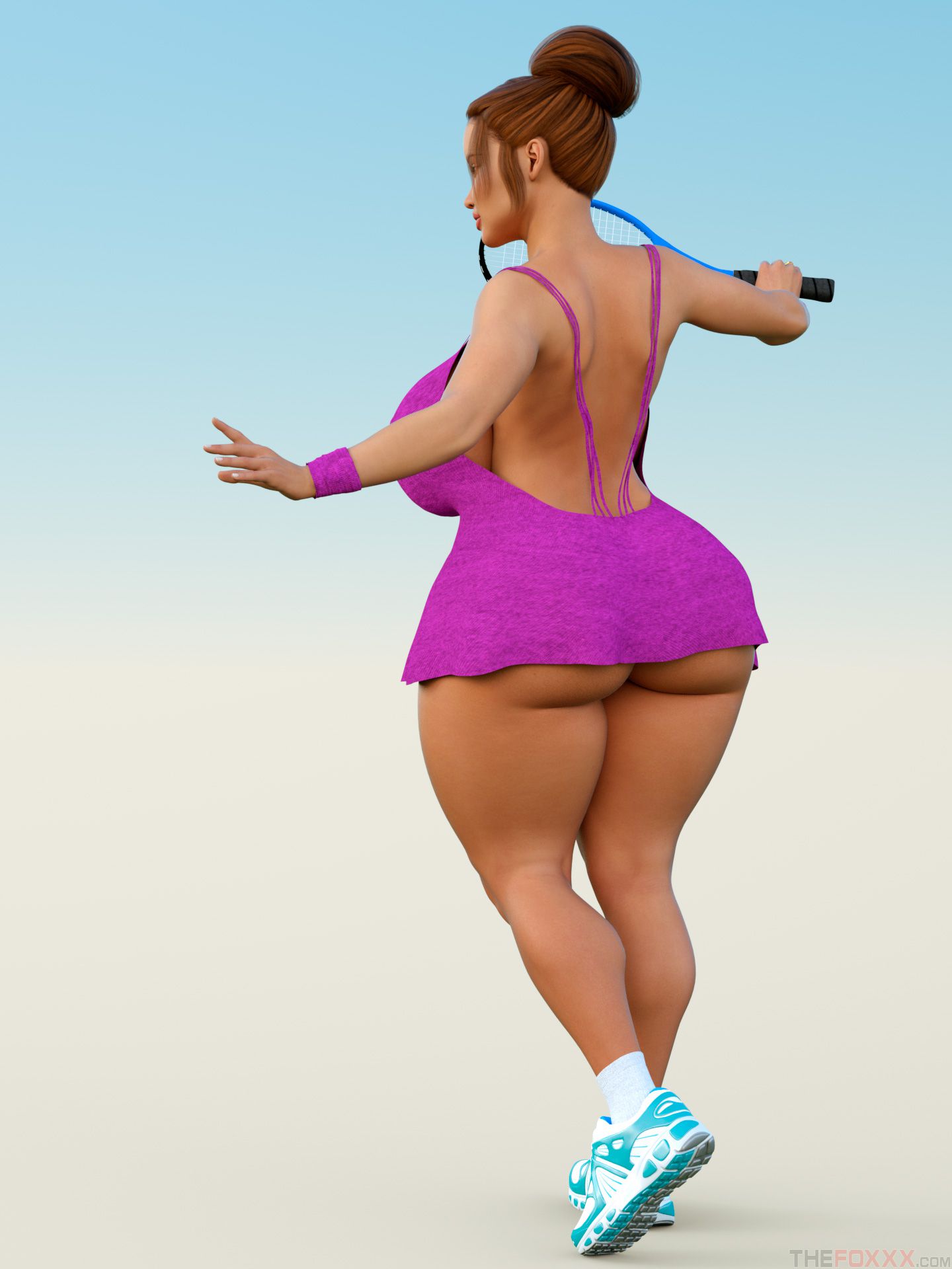Artworks, Pinups, Other Stuff [The FOXXX] Roxy Tennis Outfit - [The FOXXX] – page 12