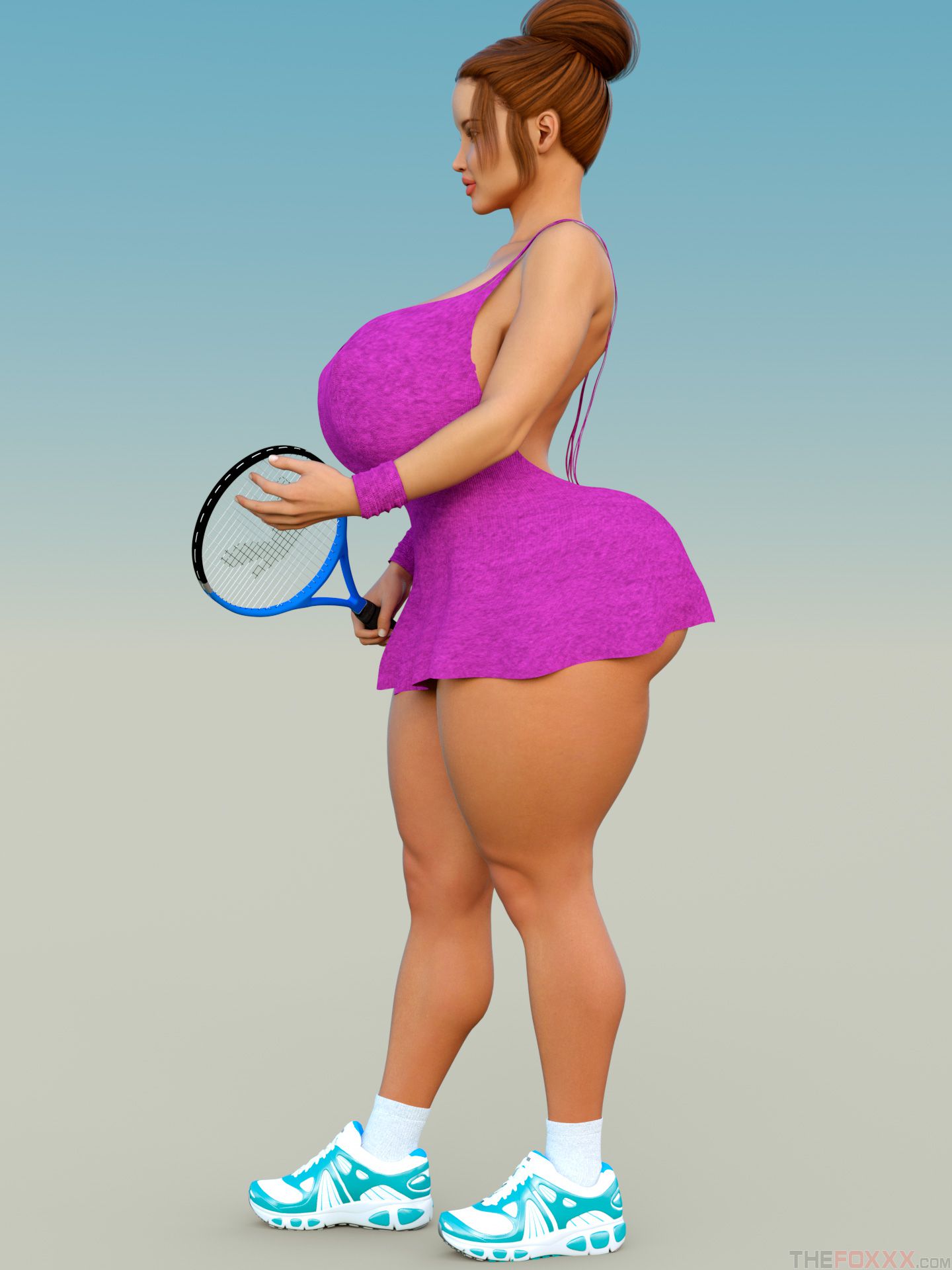 Artworks, Pinups, Other Stuff [The FOXXX] Roxy Tennis Outfit - [The FOXXX] – page 4