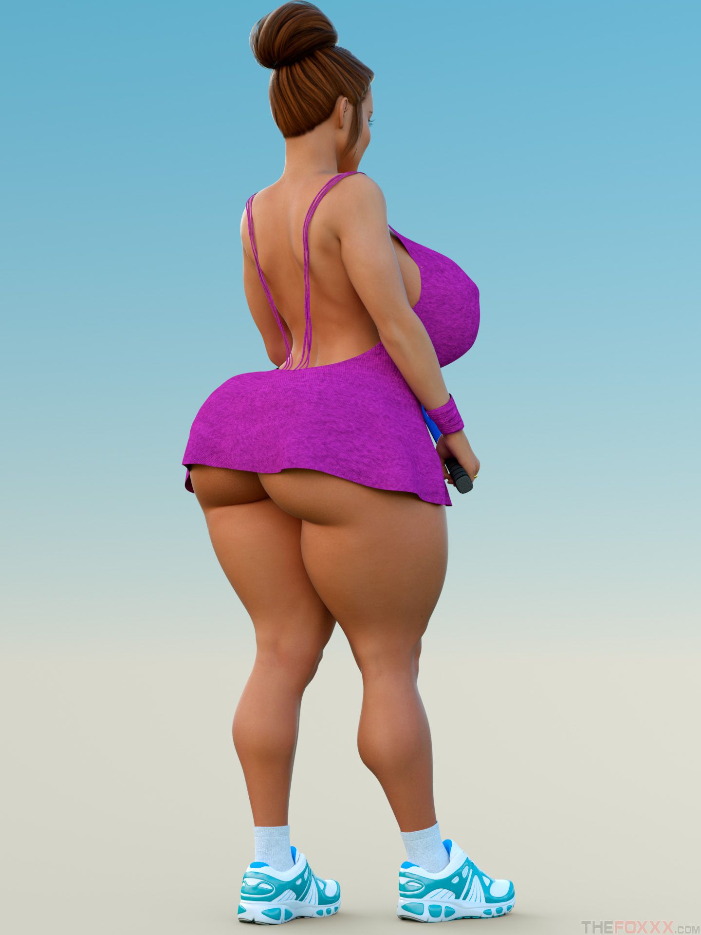 Artworks, Pinups, Other Stuff [The FOXXX] Roxy Tennis Outfit - [The FOXXX] – page 5
