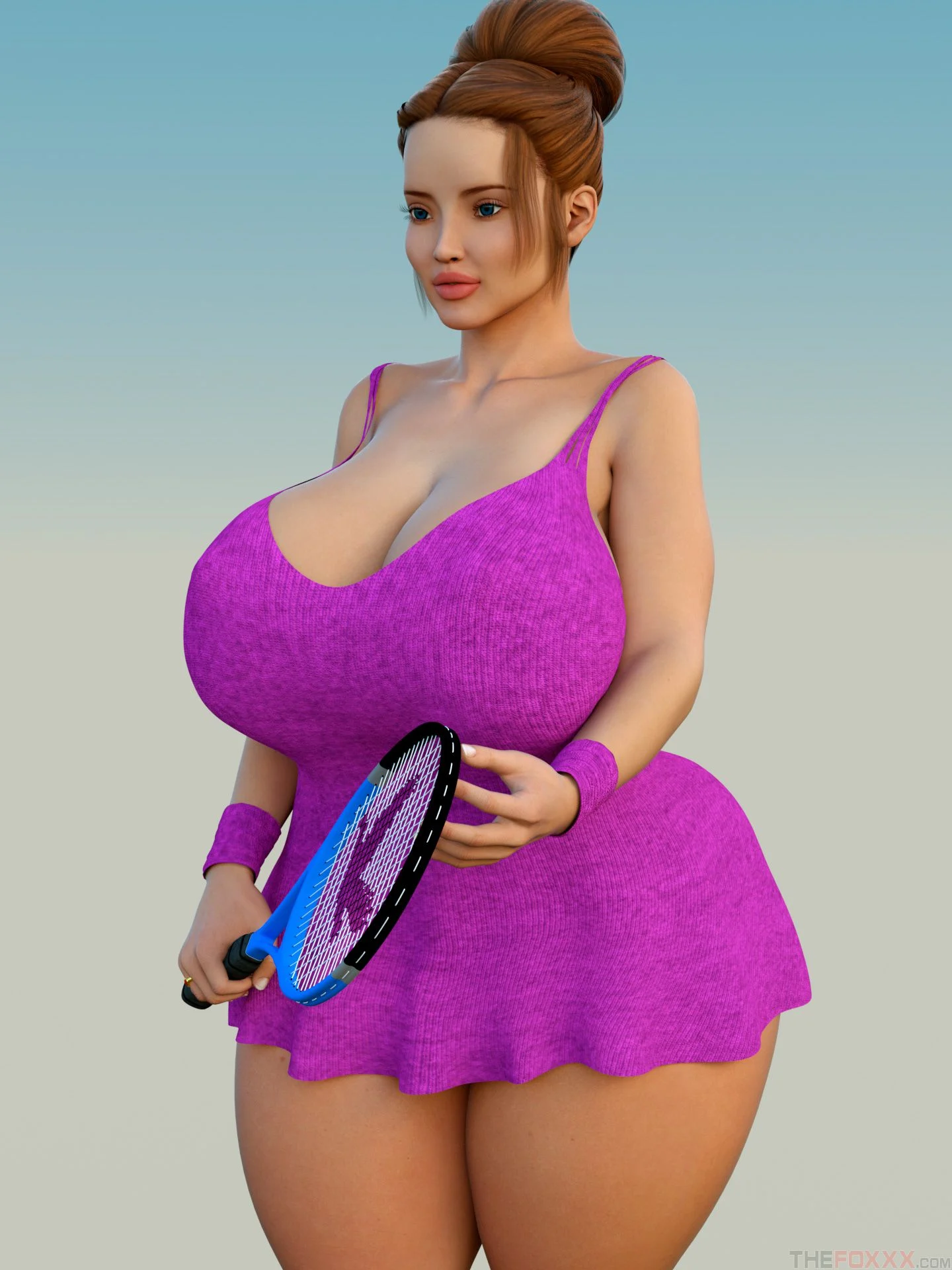 Artworks, Pinups, Other Stuff [The FOXXX] Roxy Tennis Outfit - [The FOXXX] – page 6
