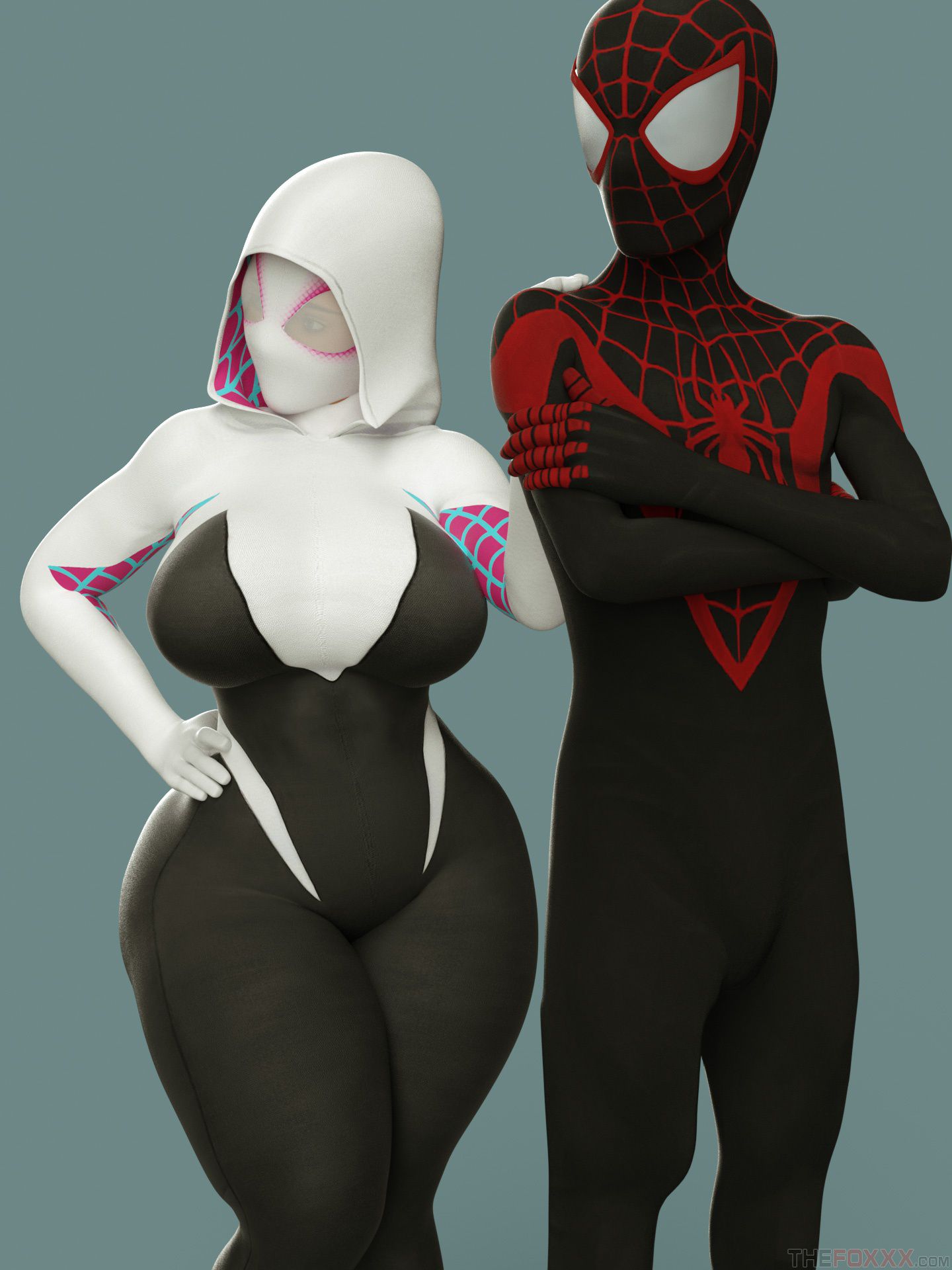Artworks, Pinups, Other Stuff [The FOXXX] Spider Gwen Yumi Fabien - [The FOXXX] – page 11