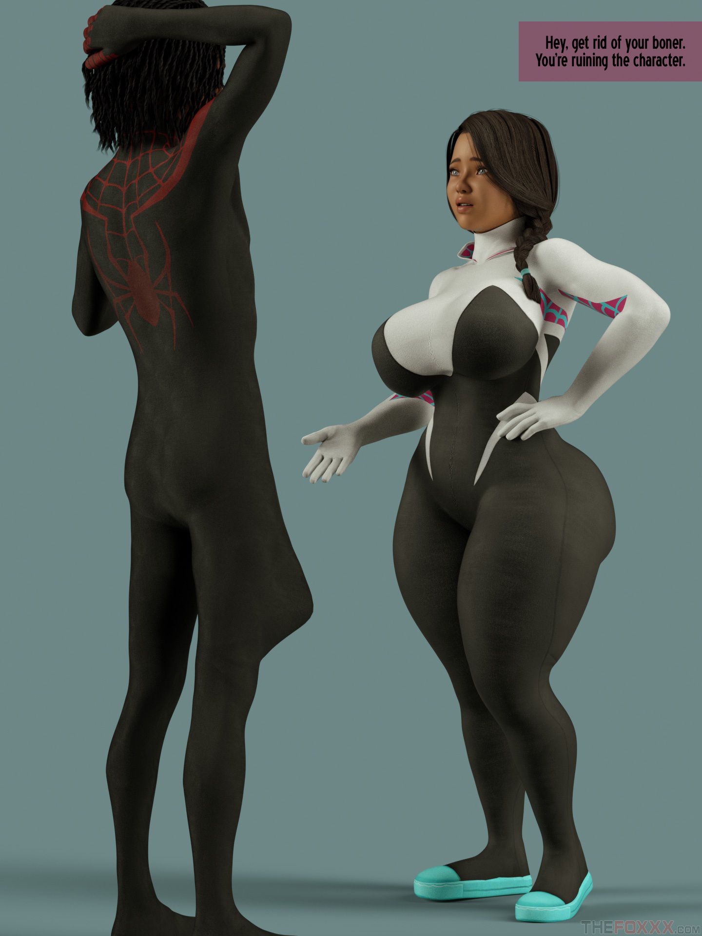 Artworks, Pinups, Other Stuff [The FOXXX] Spider Gwen Yumi Fabien - [The FOXXX] – page 24