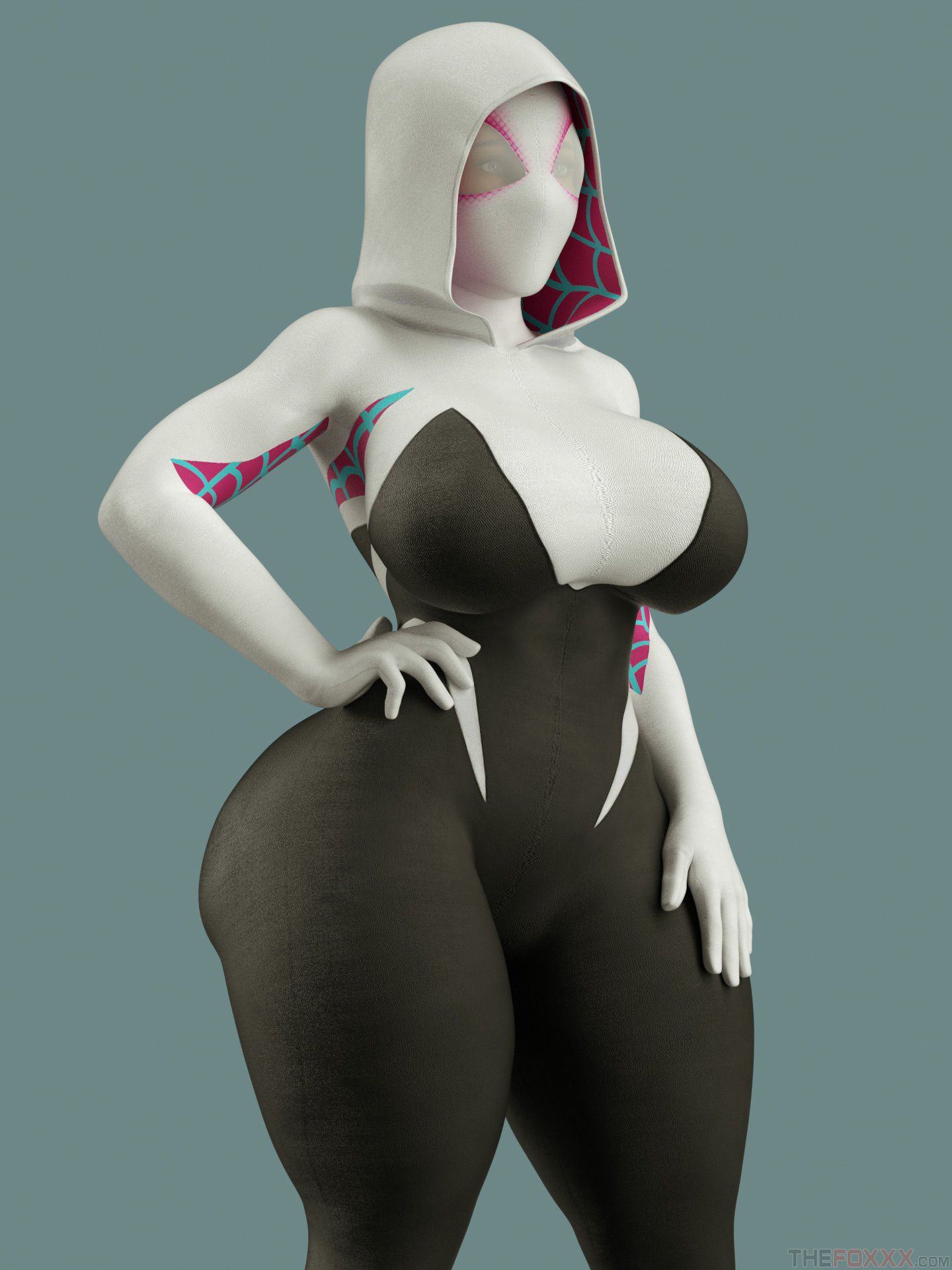 Artworks, Pinups, Other Stuff [The FOXXX] Spider Gwen Yumi Fabien - [The FOXXX] – page 3