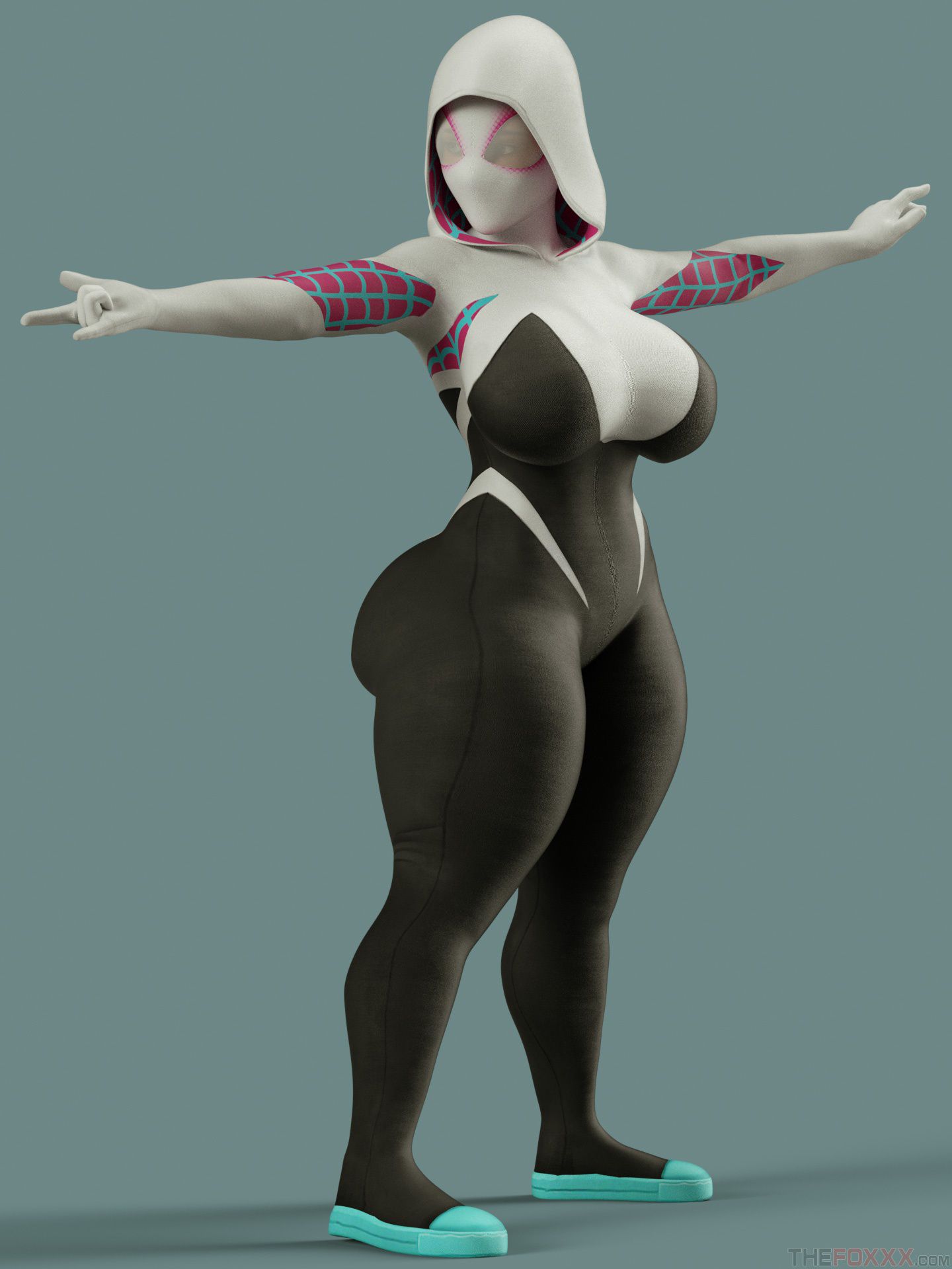 Artworks, Pinups, Other Stuff [The FOXXX] Spider Gwen Yumi Fabien - [The FOXXX] – page 5