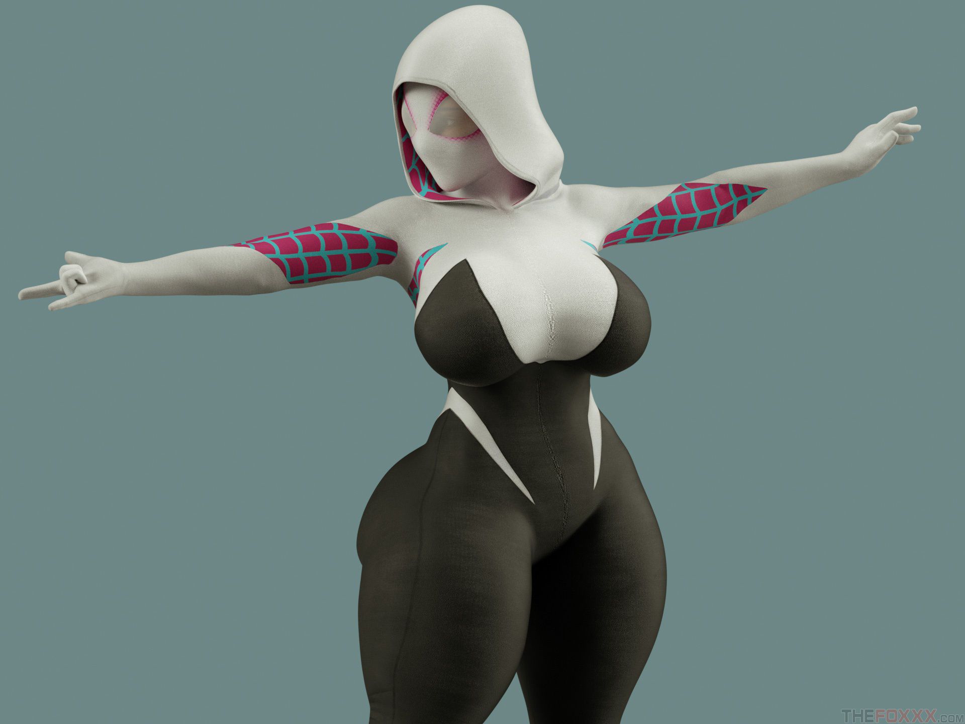 Artworks, Pinups, Other Stuff [The FOXXX] Spider Gwen Yumi Fabien - [The FOXXX] – page 8