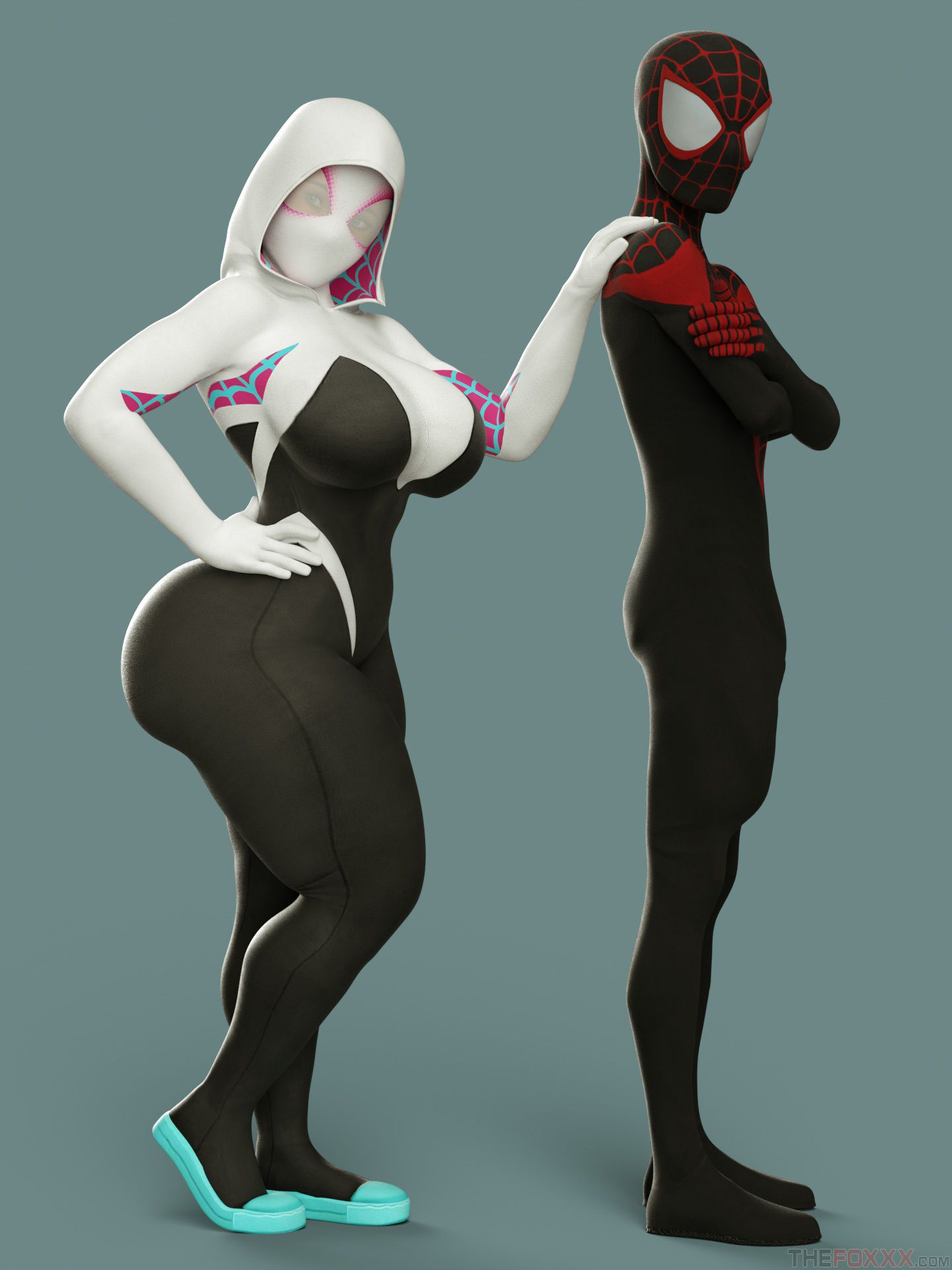 Artworks, Pinups, Other Stuff [The FOXXX] Spider Gwen Yumi Fabien - [The FOXXX] – page 9