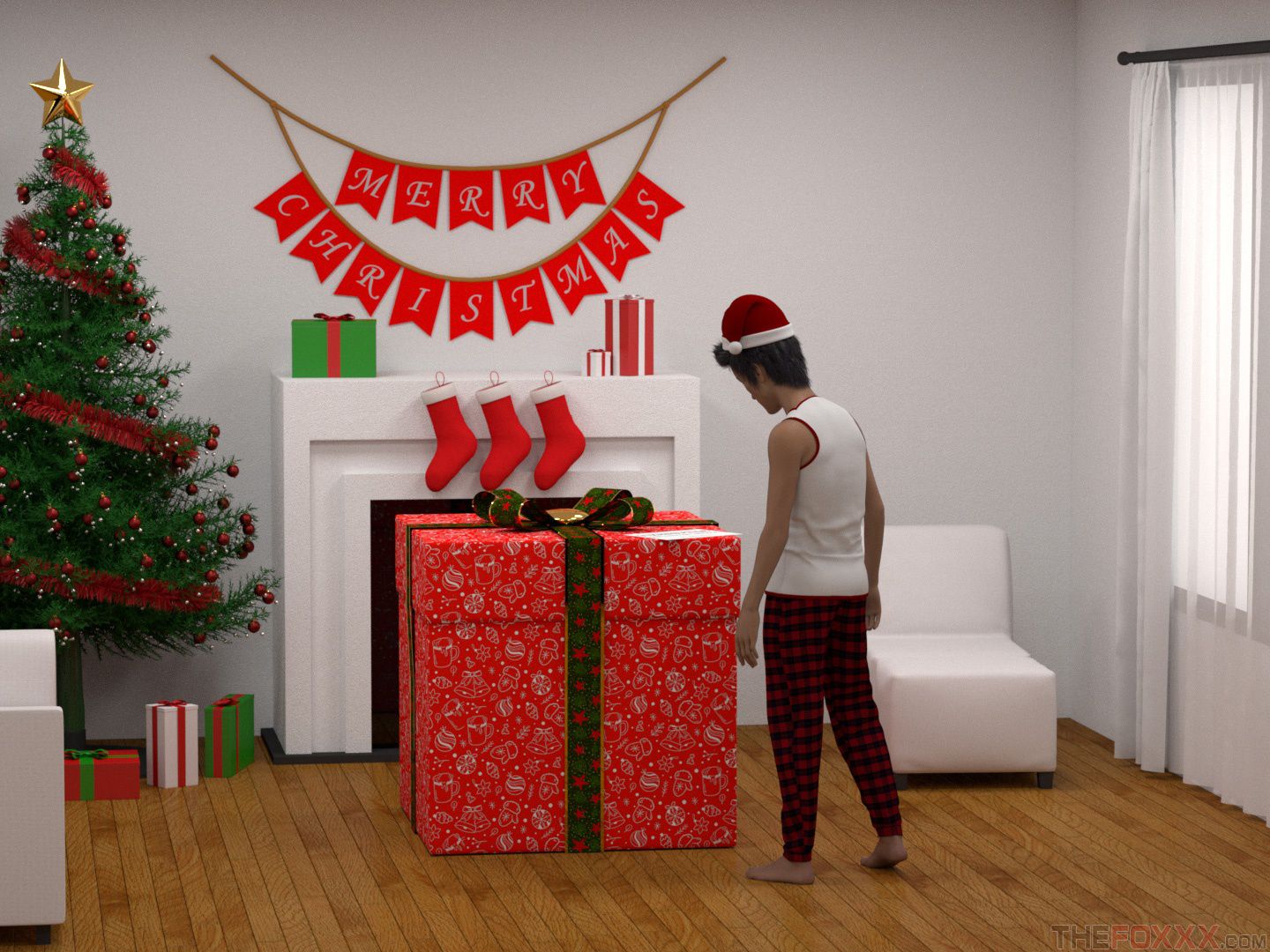 Artworks, Pinups, Other Stuff [The FOXXX] Gloria - Christmas - [The FOXXX] – page 1