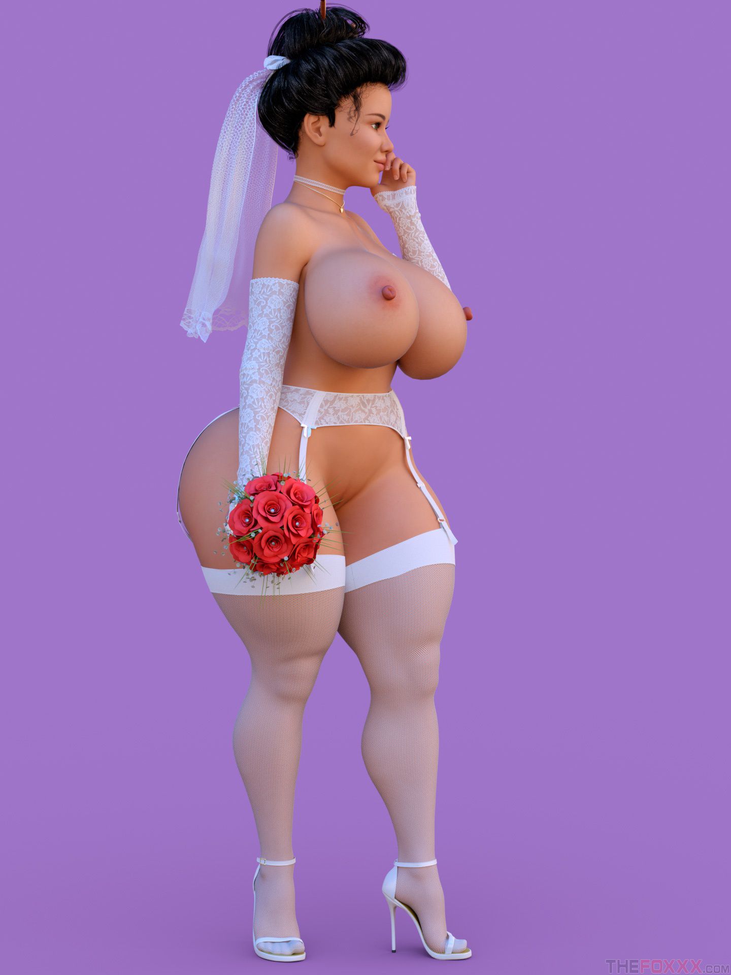 Artworks, Pinups, Other Stuff [The FOXXX] Kioko Bride - [The FOXXX] – page 1