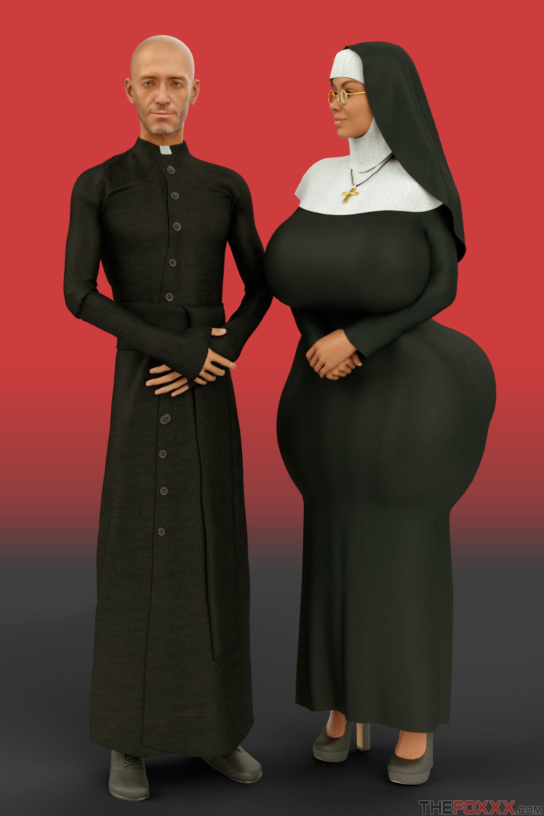 Artworks, Pinups, Other Stuff [The FOXXX] Mother Hoare And Father Assman - [The FOXXX] – page 1