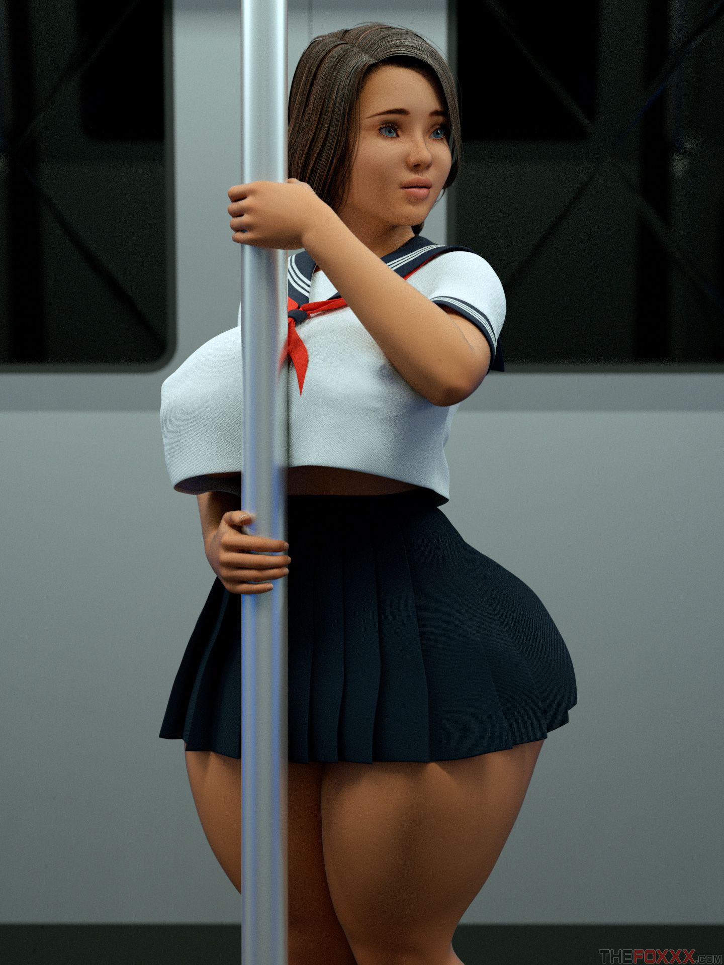 Artworks, Pinups, Other Stuff [The FOXXX] Yumi And Carlos On Metro - [The FOXXX] – page 2