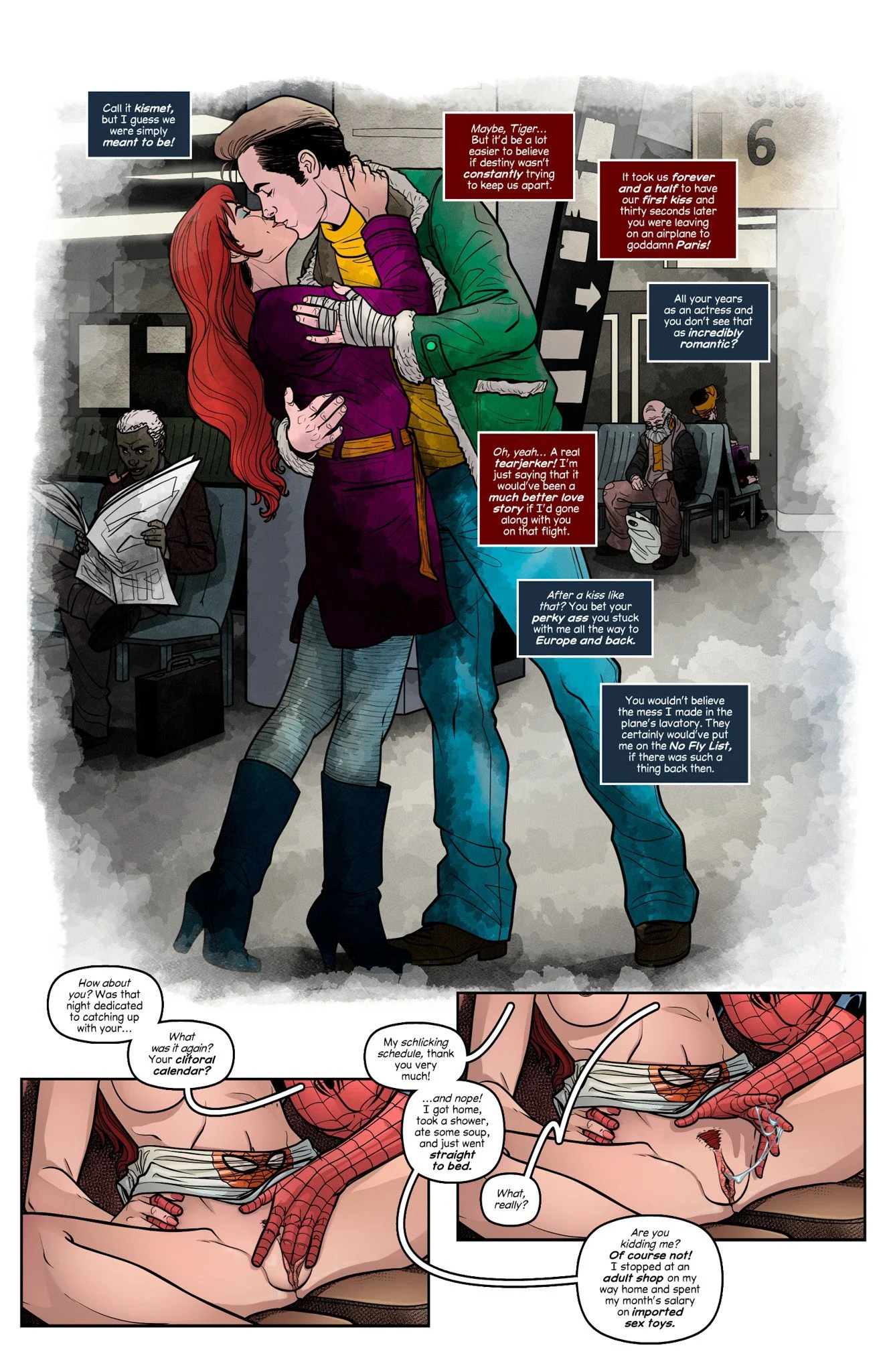 How The Fuck – Peter And MJ? (Spider-Man) [Tracy Scops] How The Fuck - Did They Never Break Up - Peter And MJ? (Spider-Man) [Tracy Scops] – page 6