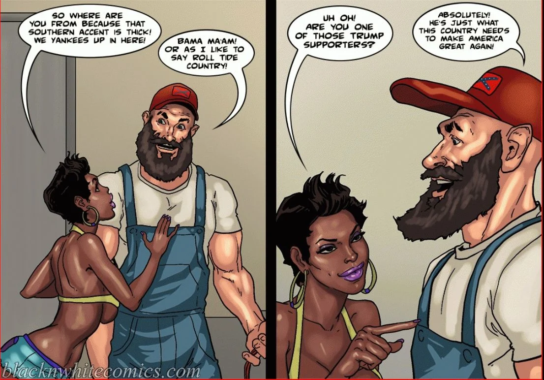 Make America Great Again [BlackNWhiteComics] 1 . Make America Great Again - Chapter 1 [BlackNWhiteComics] – page 8