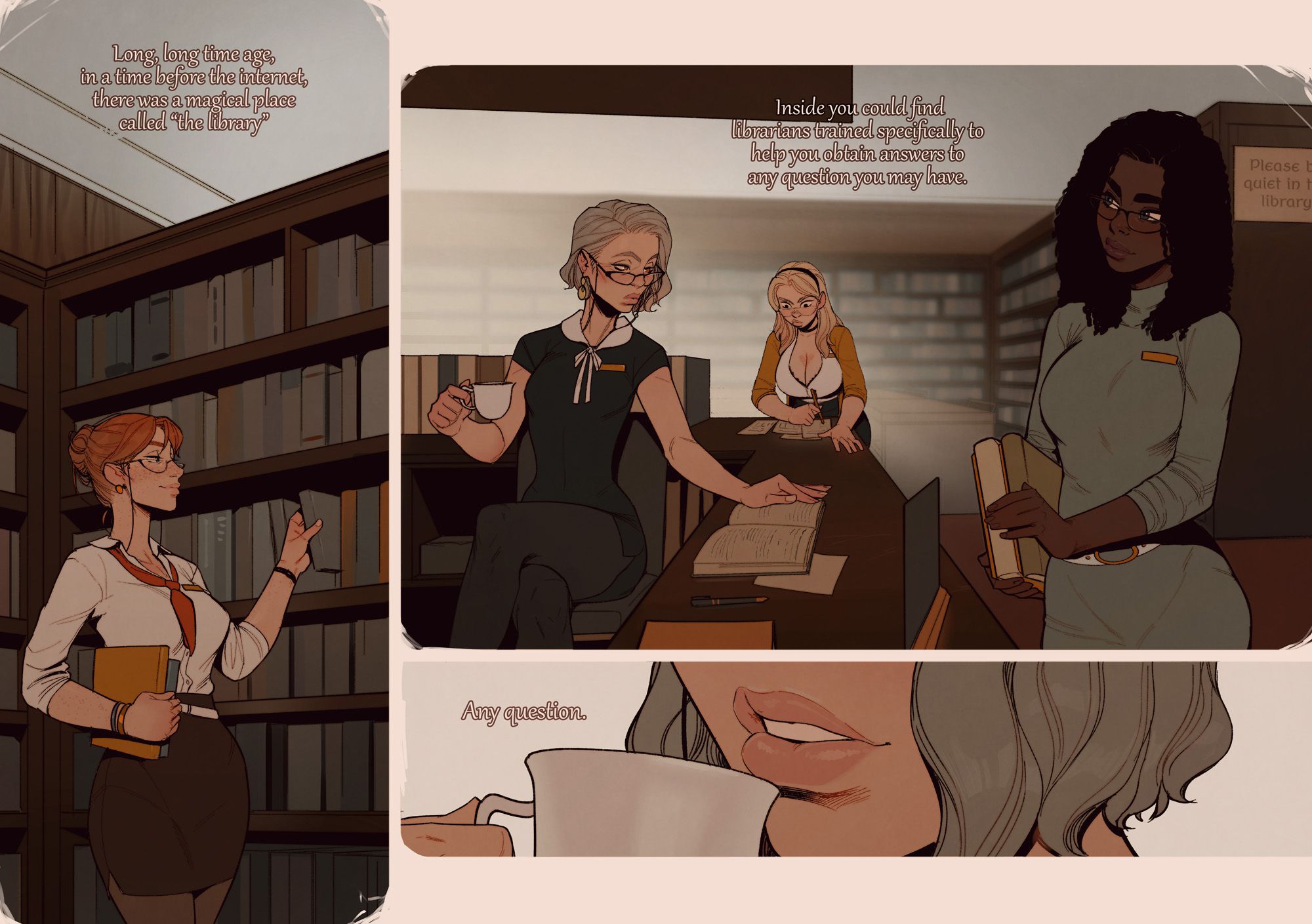 The Library [InCase] 1 . The Library  - Chapter 1 [InCase] – page 1