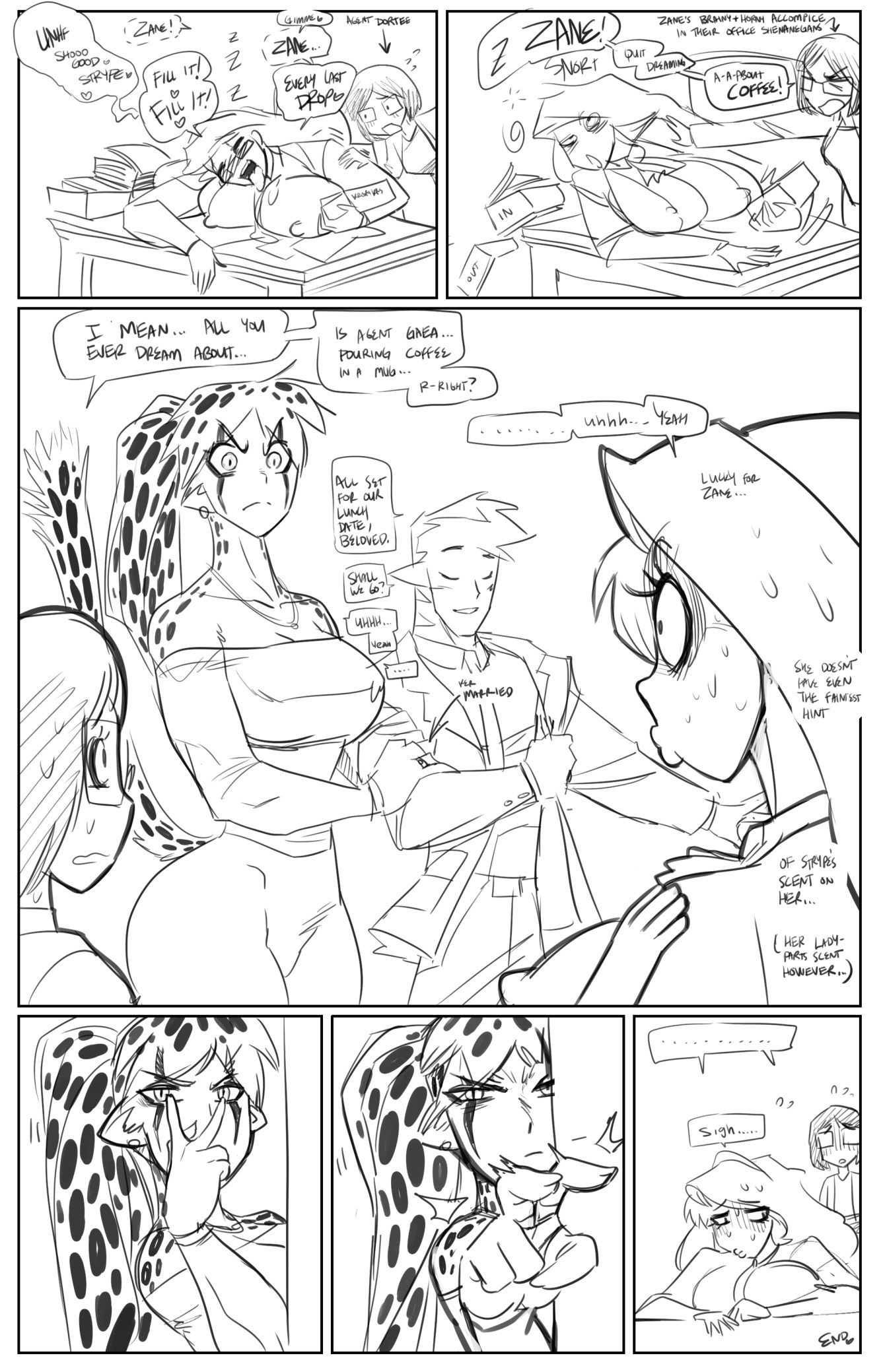 What didn’t happen in “Agency zero” (Gold digger) [Fred Perry] 1 . What didn't happen in "Agency zero" - Chapter 1 (Gold digger) [Fred Perry] – page 11