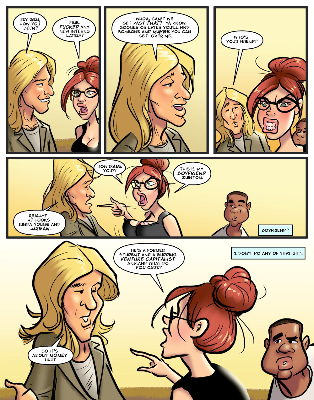 Hot For Mrs. Cross [Dirty Comics] 2 . Hot For Mrs. Cross - Chapter 2 [Dirty Comics] – page 4