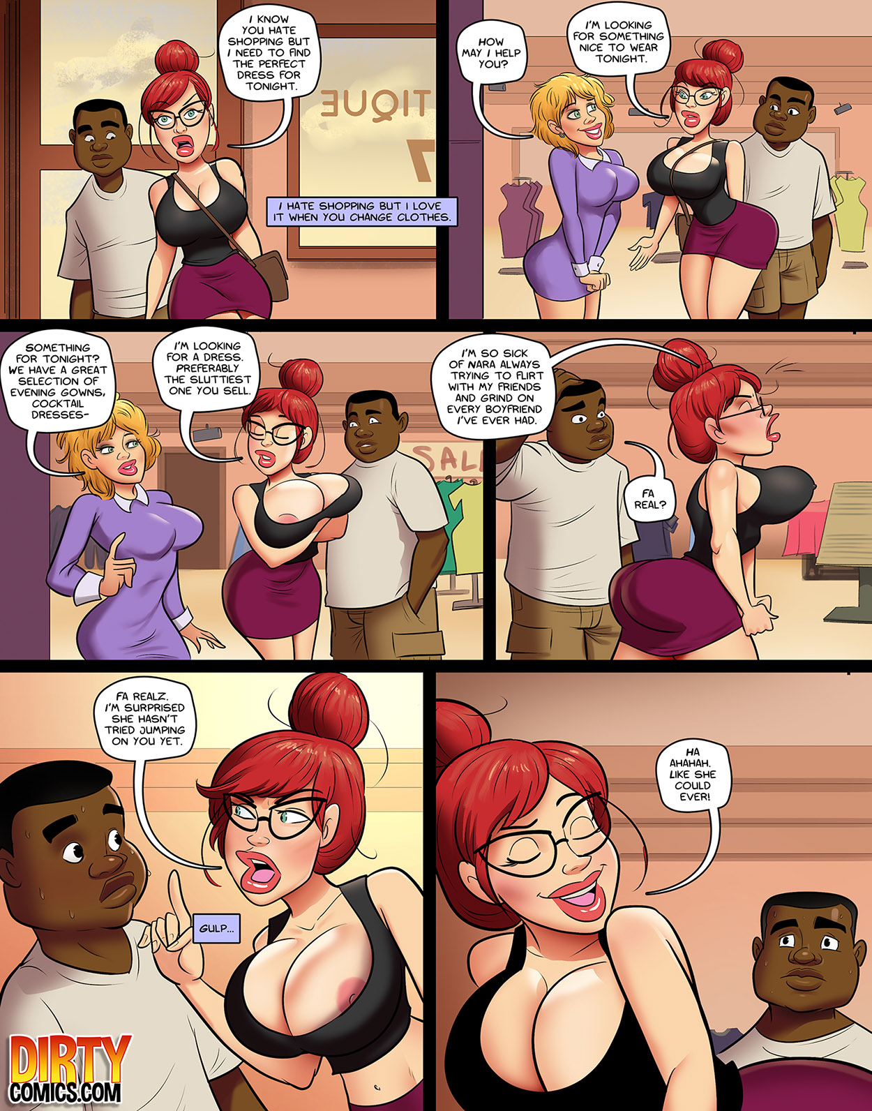 Hot For Mrs. Cross [Dirty Comics] 5 . Hot For Mrs. Cross - Chapter 5 [Dirty Comics] – page 7