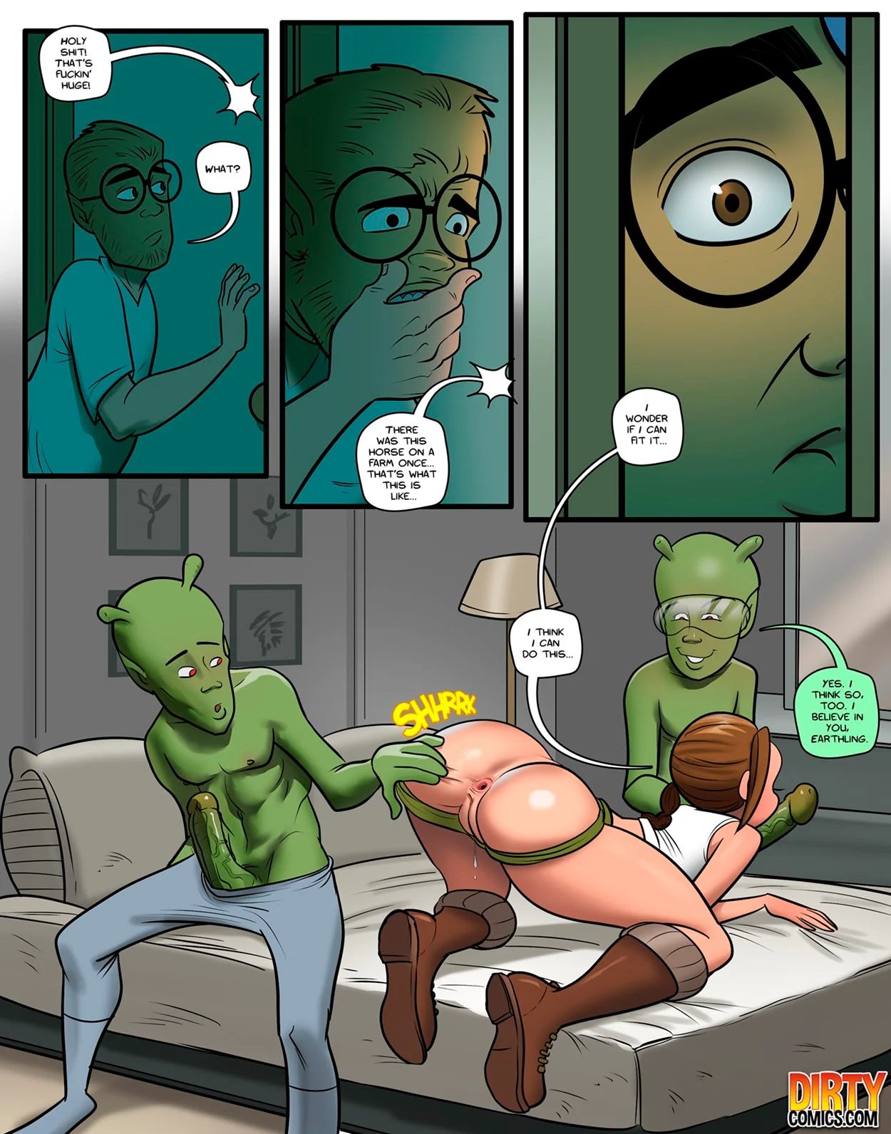 Saving Halloween [Dirty Comics] 1 . Saving Halloween - Chapter 1 [Dirty Comics] – page 13
