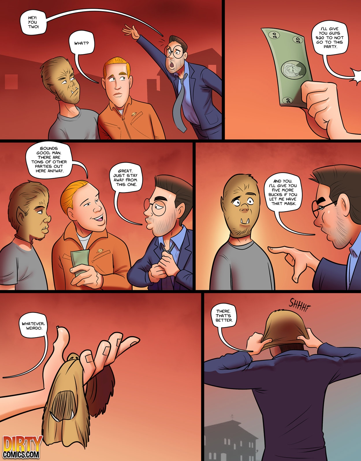 Saving Halloween [Dirty Comics] 1 . Saving Halloween - Chapter 1 [Dirty Comics] – page 9