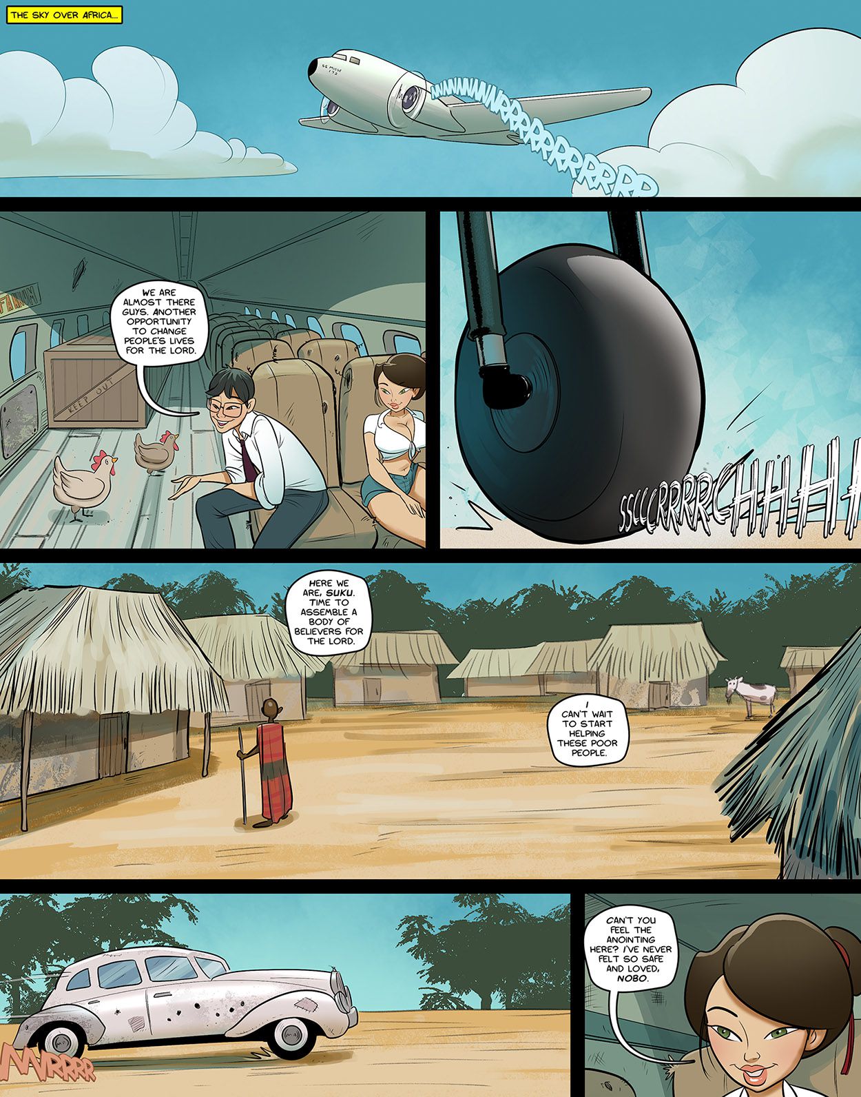Missionaries [Dirty Comics] 1 . Missionaries - Chapter 1 [Dirty Comics] – page 2