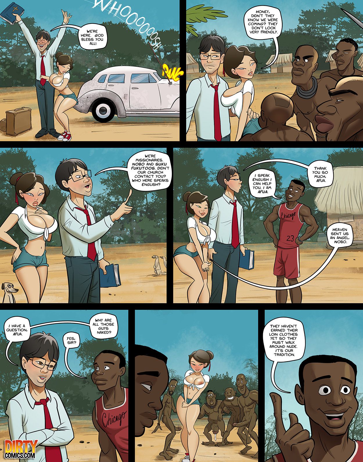 Missionaries [Dirty Comics] 1 . Missionaries - Chapter 1 [Dirty Comics] – page 3