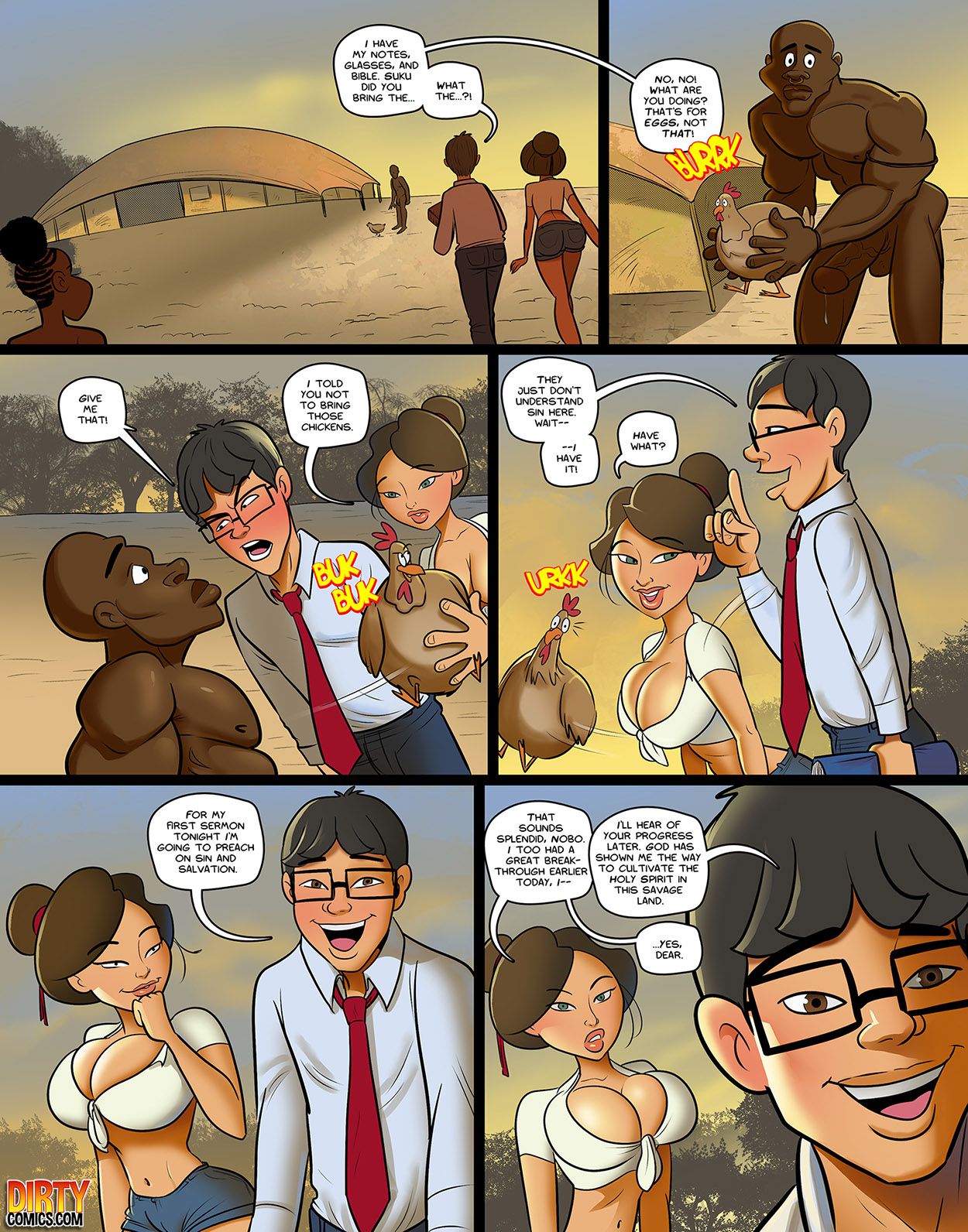 Missionaries [Dirty Comics] 1 . Missionaries - Chapter 1 [Dirty Comics] – page 6