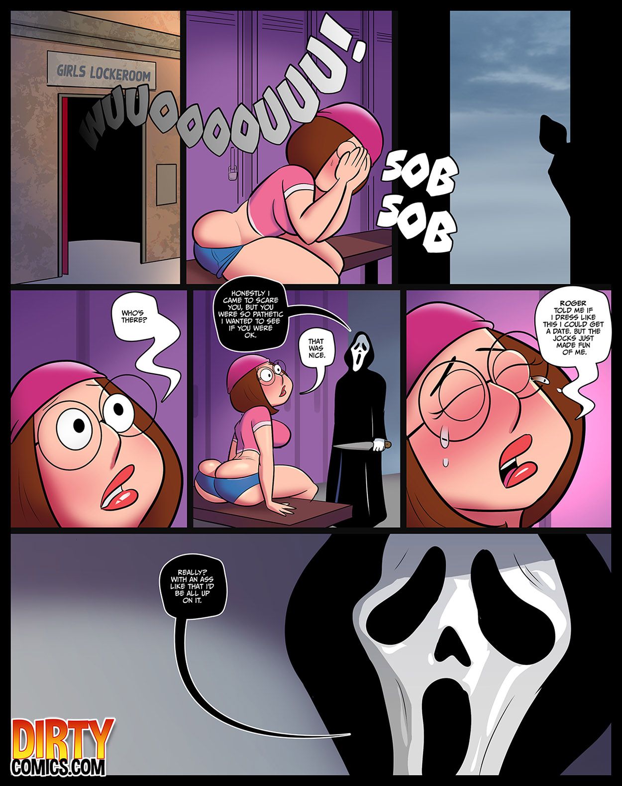 Mag Screams (Family Guy) [Dirty Comics] 1 . Mag Screams - Chapter 1 (Family Guy) [Dirty Comics] – page 2