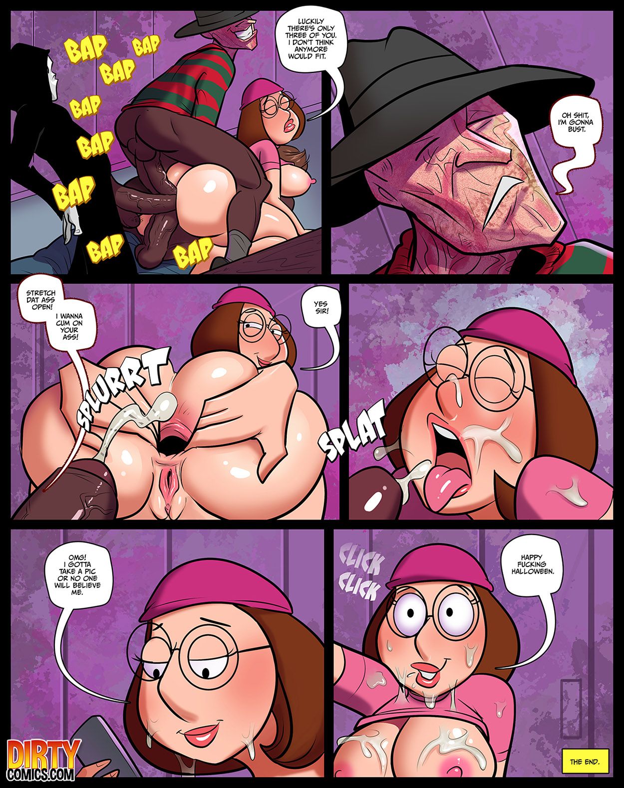 Mag Screams (Family Guy) [Dirty Comics] 1 . Mag Screams - Chapter 1 (Family Guy) [Dirty Comics] – page 5