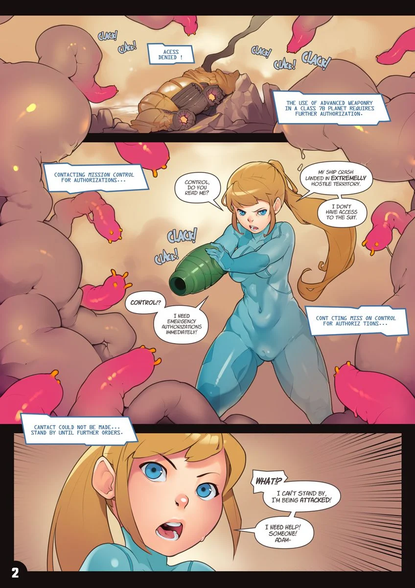 Stranded (Metroid) [Norasuko] 1 . Stranded - Chapter 1 (Metroid) [Norasuko] – page 2