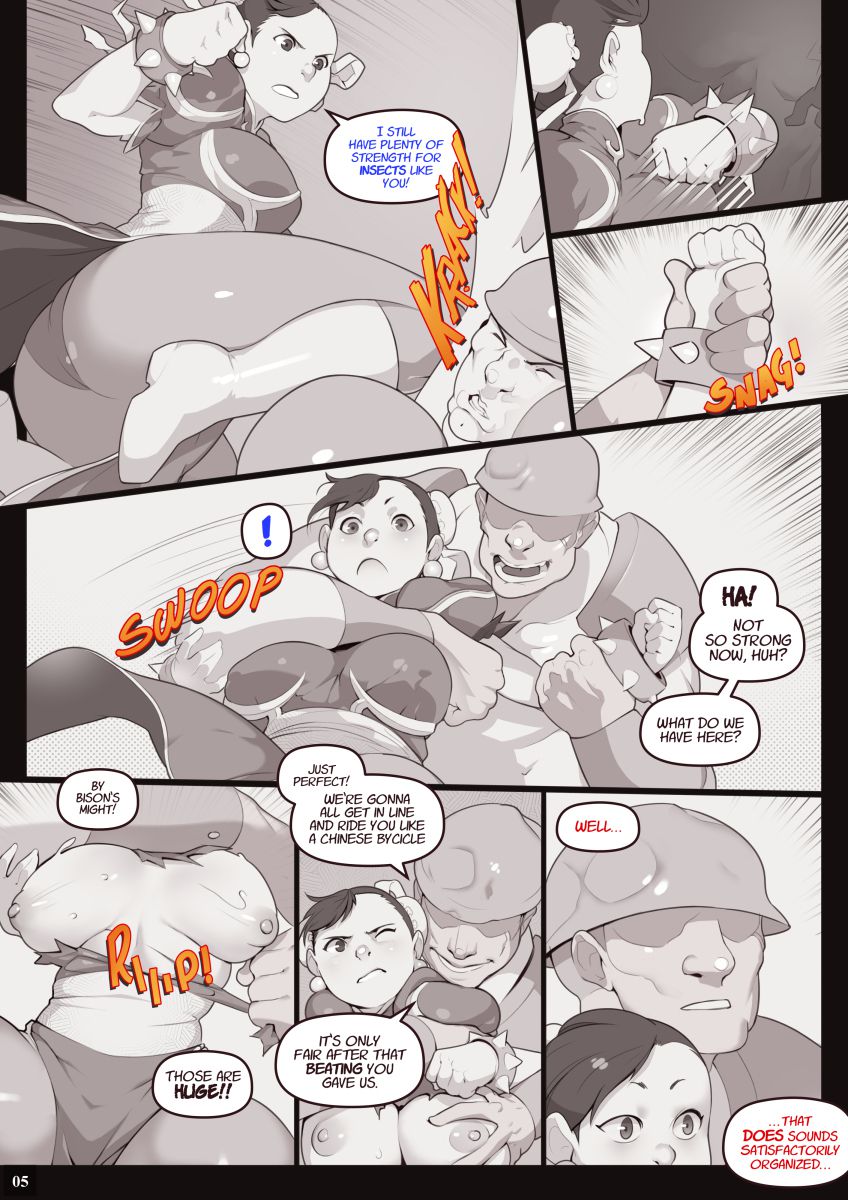 Tuesday (Street Fighter) [Norasuko] 1 . Tuesday - Chapter 1 (Street Fighter) [Norasuko] – page 5