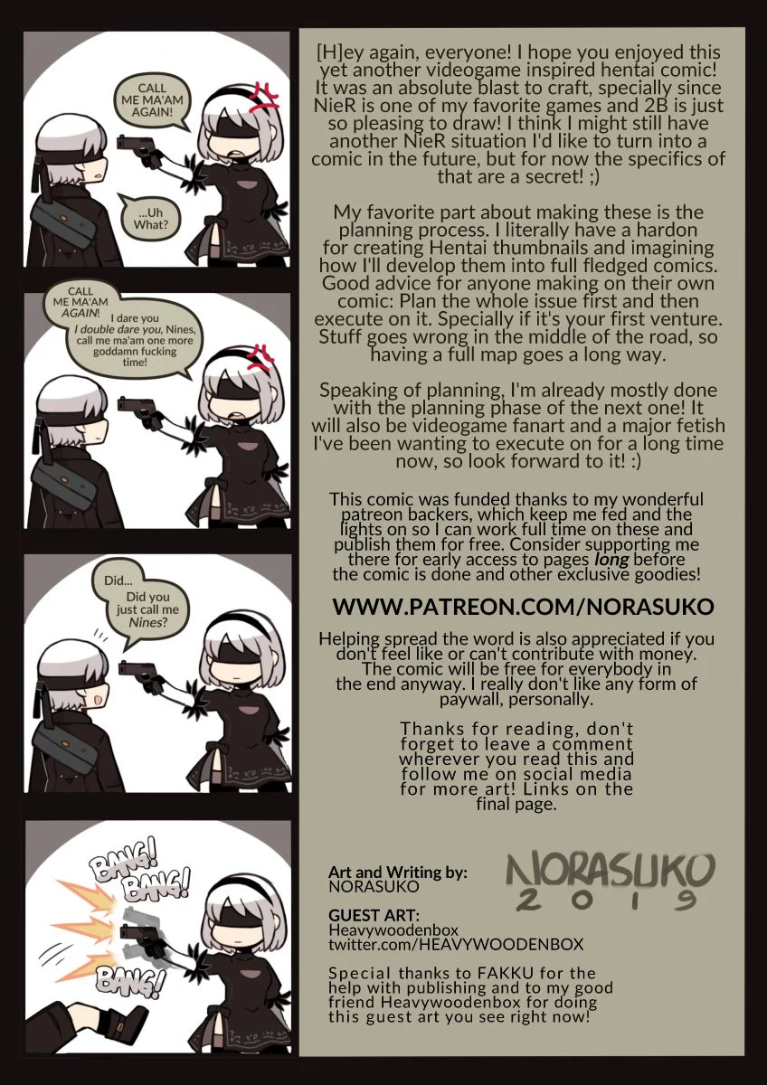 Ha[Y]wiRe (NieR:Automata) [Norasuko] 1 . Ha[Y]wiRe - Chapter 1 (NieR:Automata) [Norasuko] – page 22