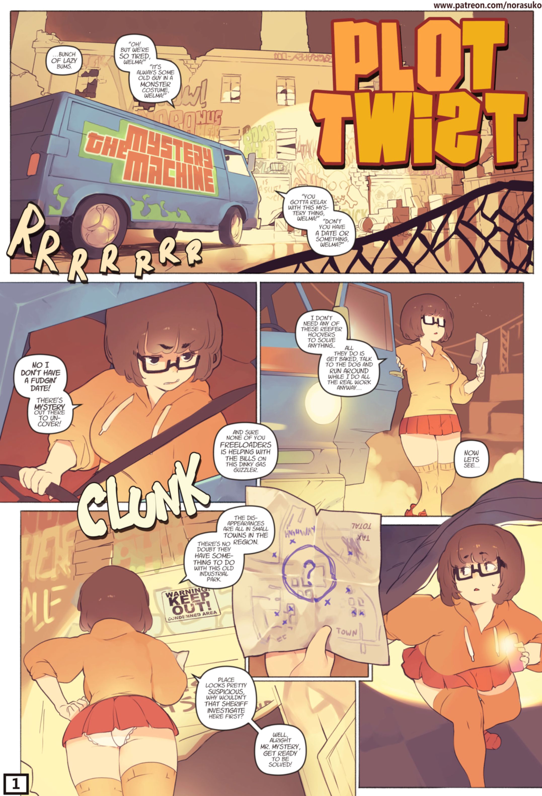 Plot Twist (Scooby-Doo) [Norasuko] 1 . Plot Twist - Chapter 1 (Scooby-Doo) [Norasuko] – page 2