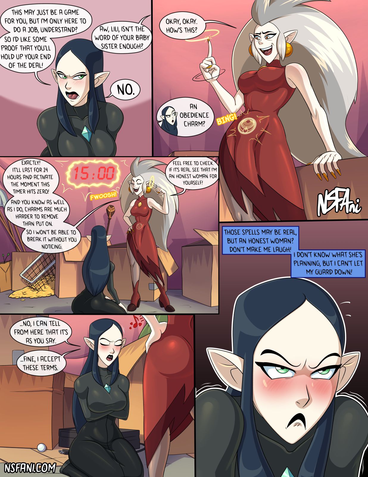 15 Minutes In Heaven (The Owl House) [NSFAni] 1 . 15 Minutes In Heaven - Chapter 1 (The Owl House) [NSFAni] – page 10