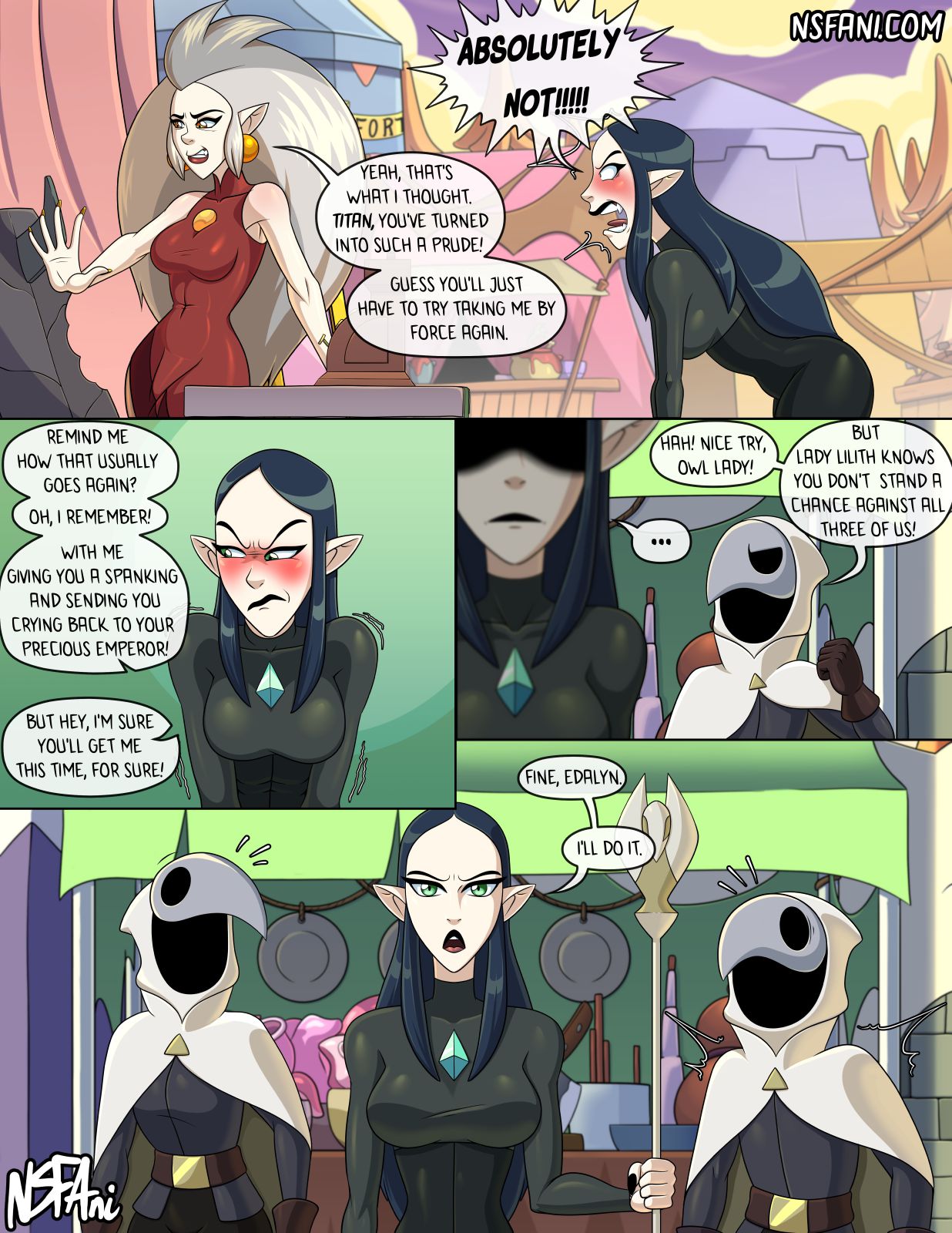 15 Minutes In Heaven (The Owl House) [NSFAni] 1 . 15 Minutes In Heaven - Chapter 1 (The Owl House) [NSFAni] – page 7
