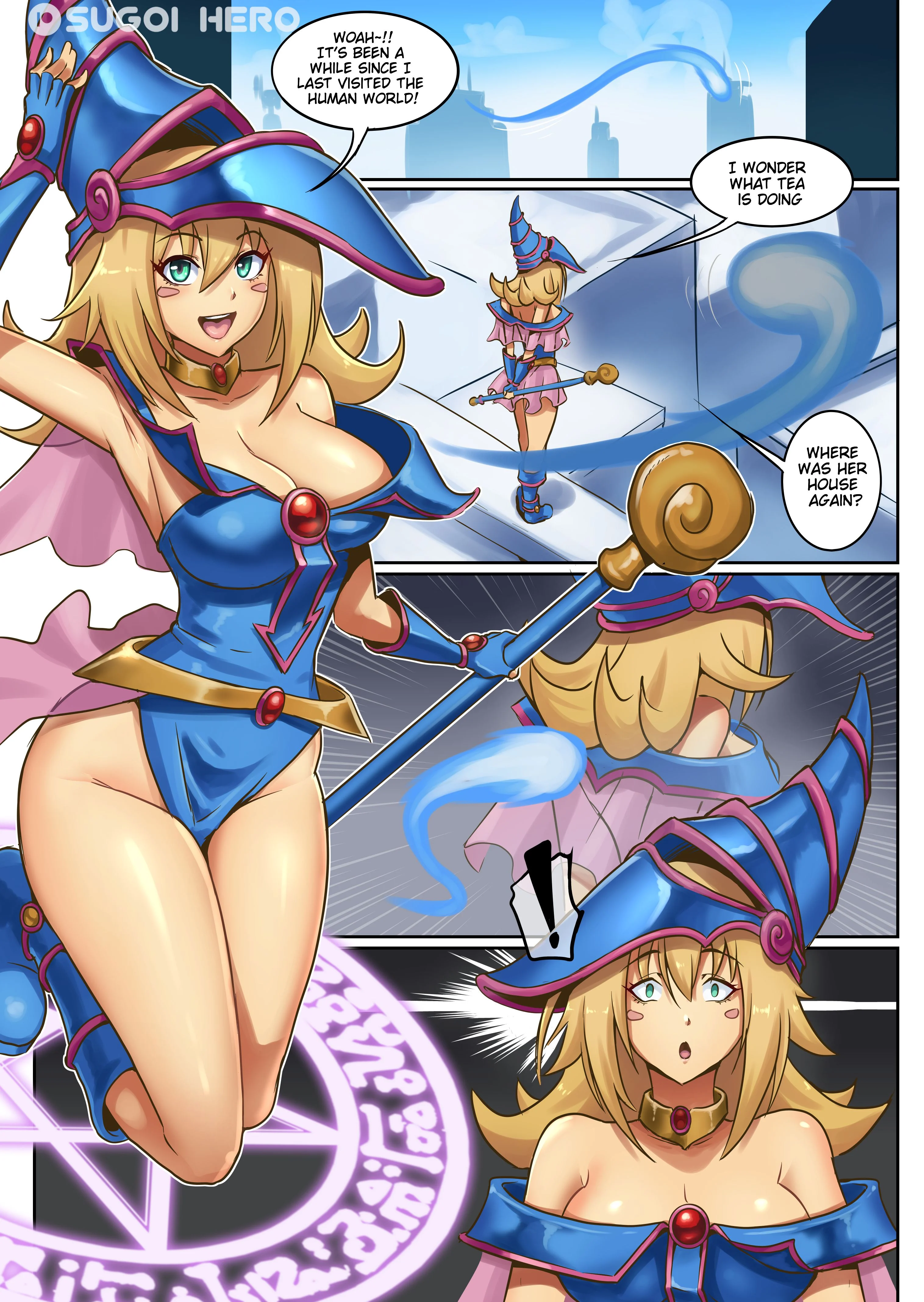 Magician's Circle (Yu-Gi-Oh!) [TSFSingularity , SugoiHero] 1 . Magician's Circle - Chapter 1 (Yu-Gi-Oh!) [TSFSingularity , SugoiHero] – page 2
