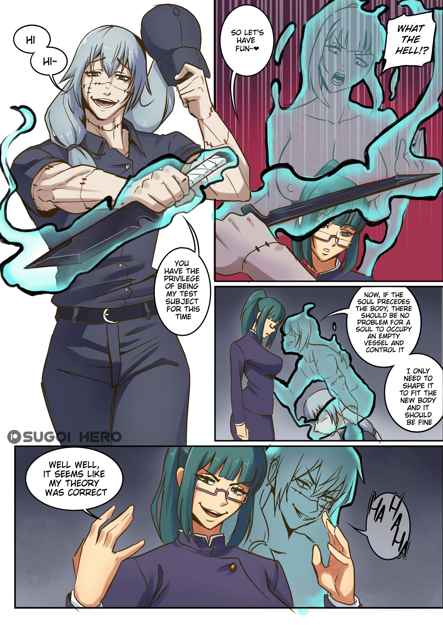 The Perfect Fit! (Jujutsu Kaisen) [TSFSingularity , SugoiHero] 1 . The Perfect Fit! - Chapter 1 (Jujutsu Kaisen) [TSFSingularity , SugoiHero] – page 3