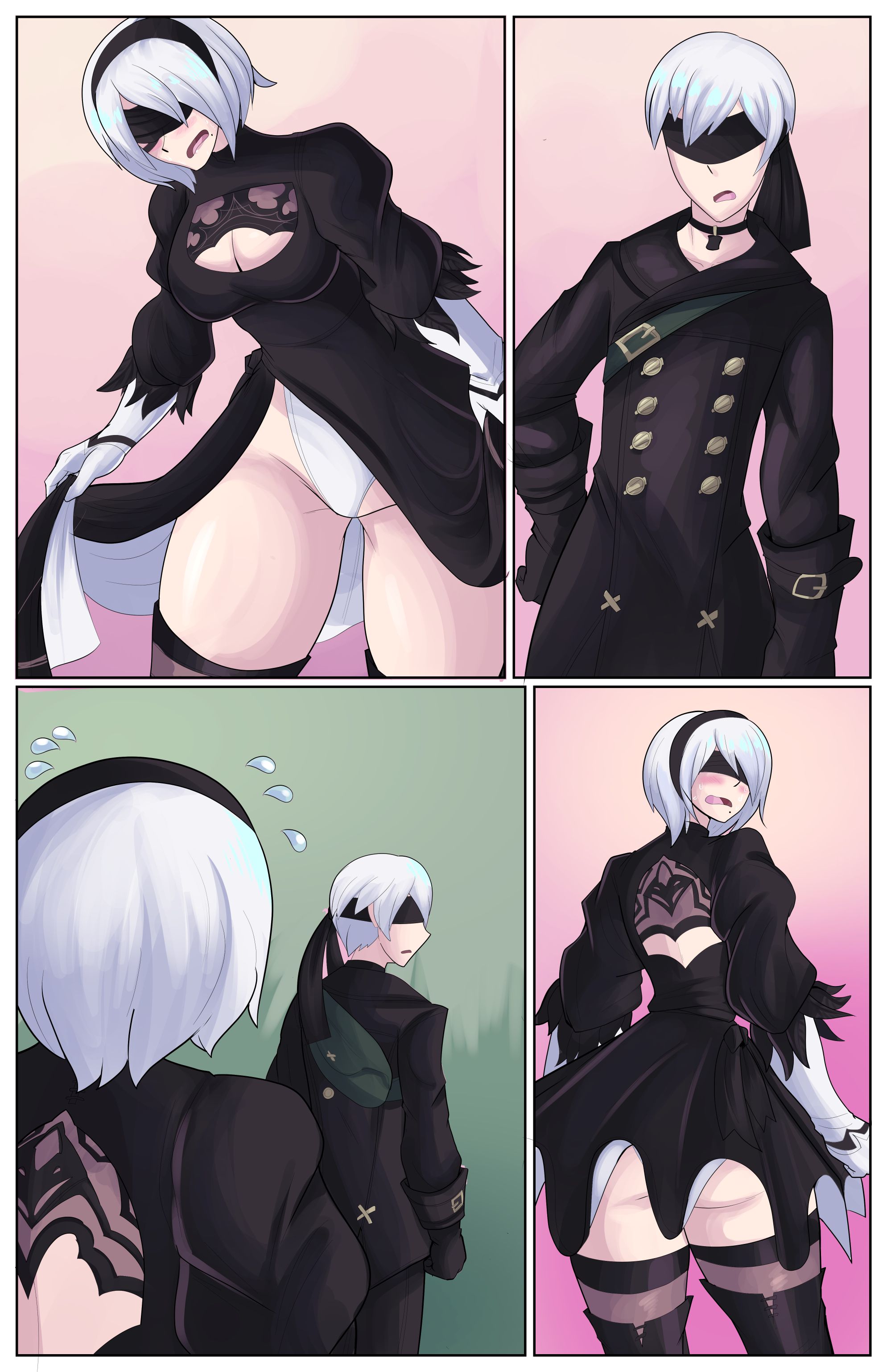 2B or not 2B (NieR:Automata) [TSFSingularity , Verteeg] 1 . 2B or not 2B - Chapter 1 (NieR:Automata) [TSFSingularity , Verteeg] – page 7
