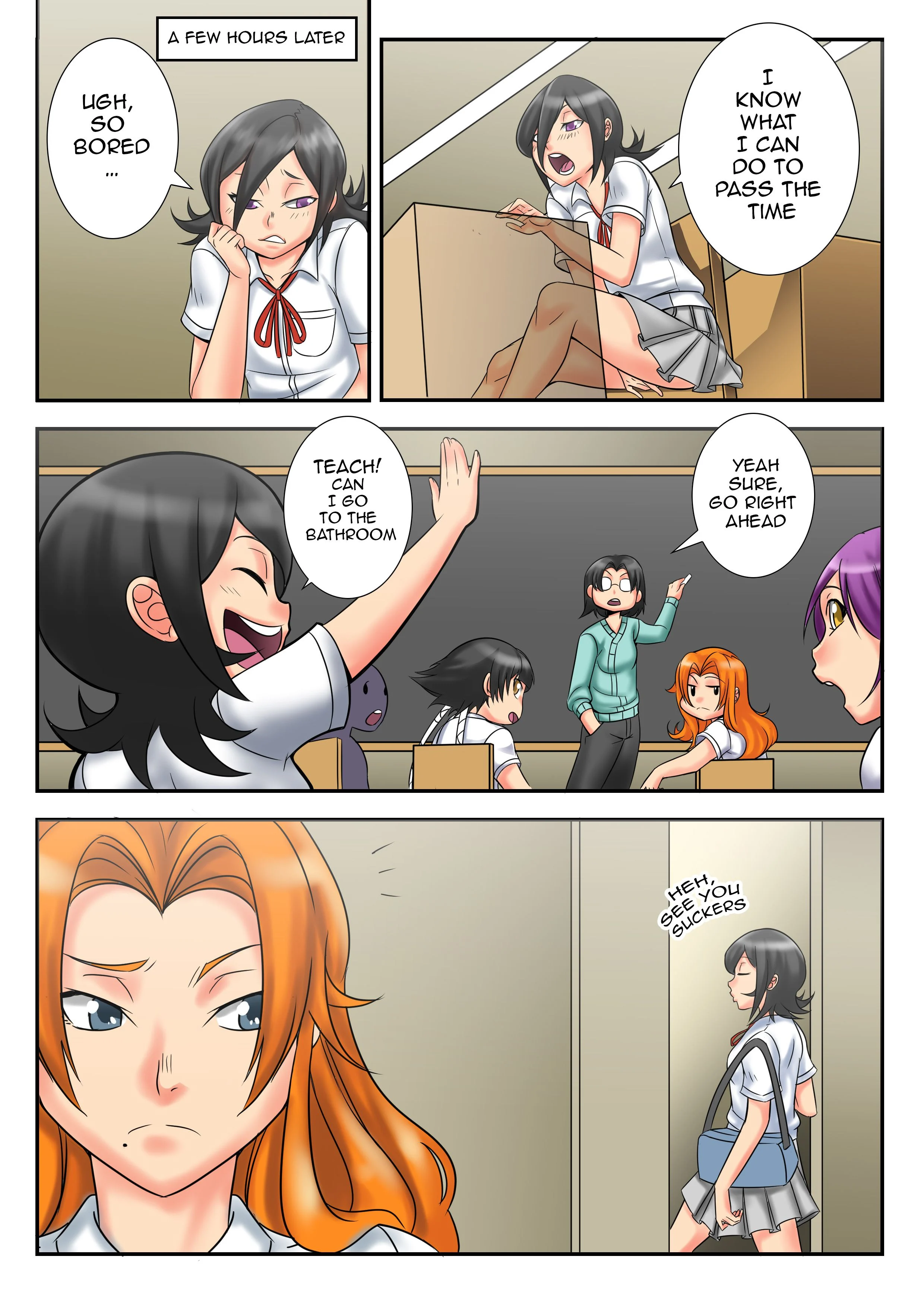 A What If Story (Bleach) [TSFSingularity] 2 . A What If Story - Chapter 2 (Bleach) [TSFSingularity] – page 9