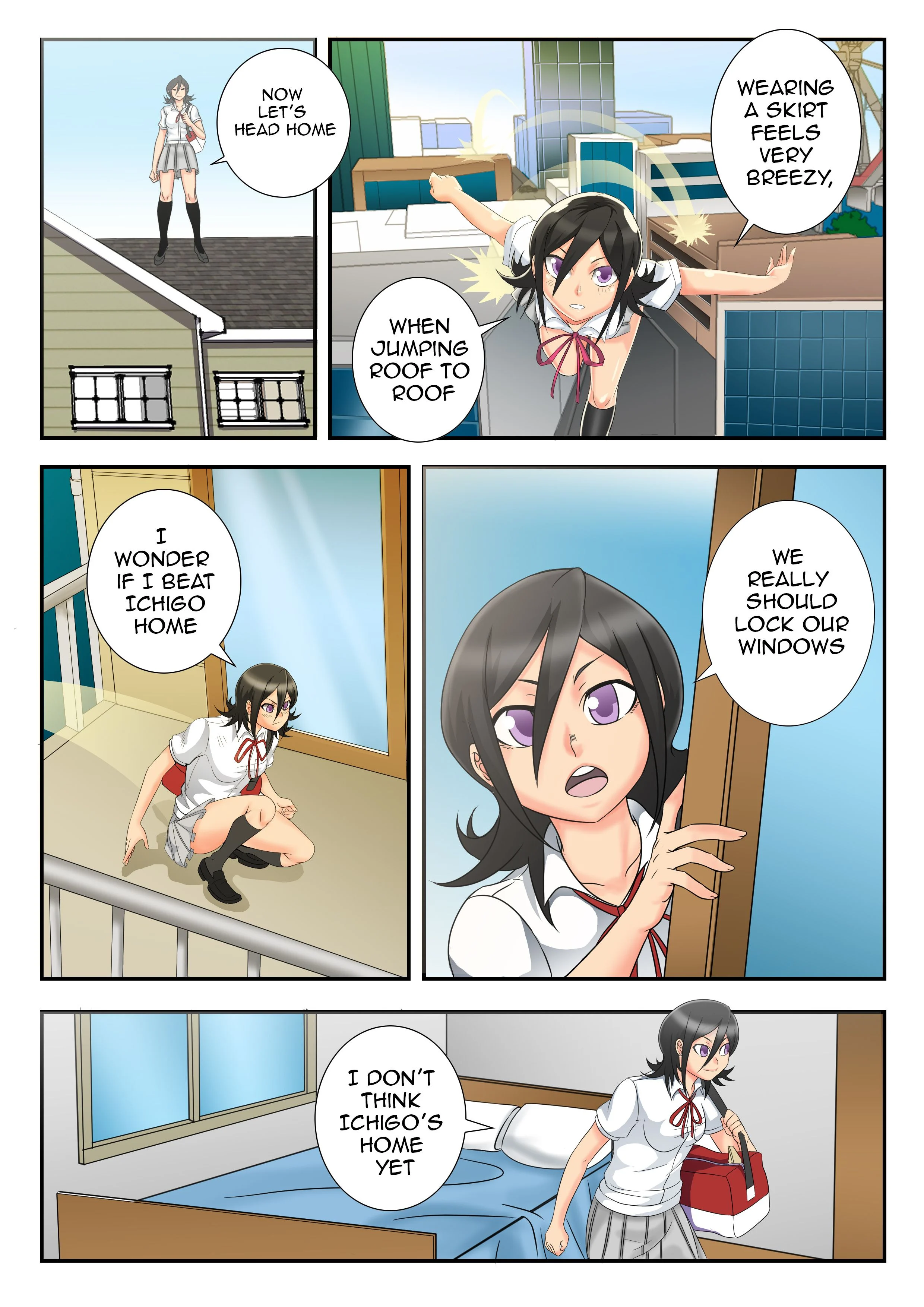 A What If Story (Bleach) [TSFSingularity] 1 . A What If Story - Chapter 1 (Bleach) [TSFSingularity] – page 18