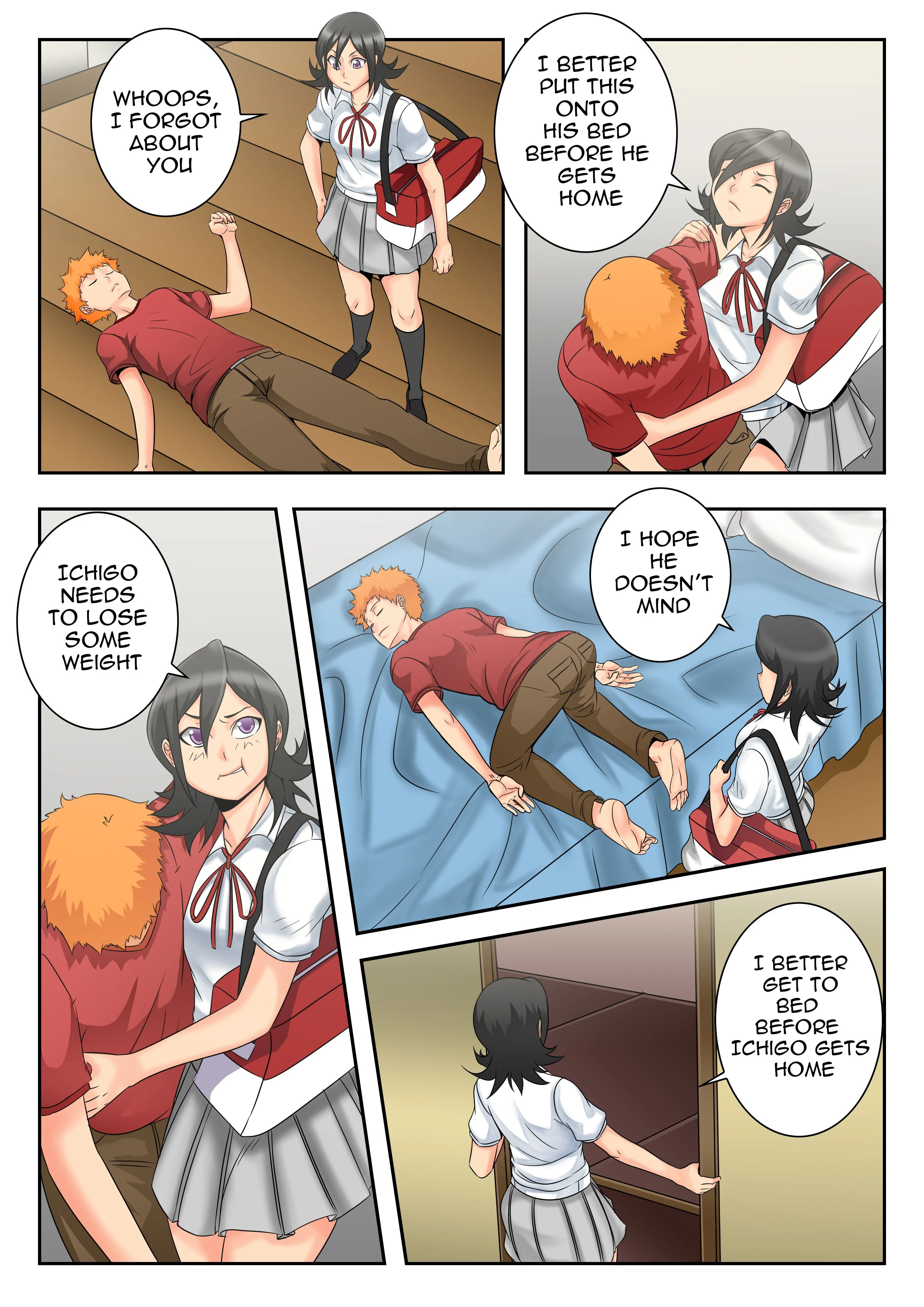 A What If Story (Bleach) [TSFSingularity] 1 . A What If Story - Chapter 1 (Bleach) [TSFSingularity] – page 19