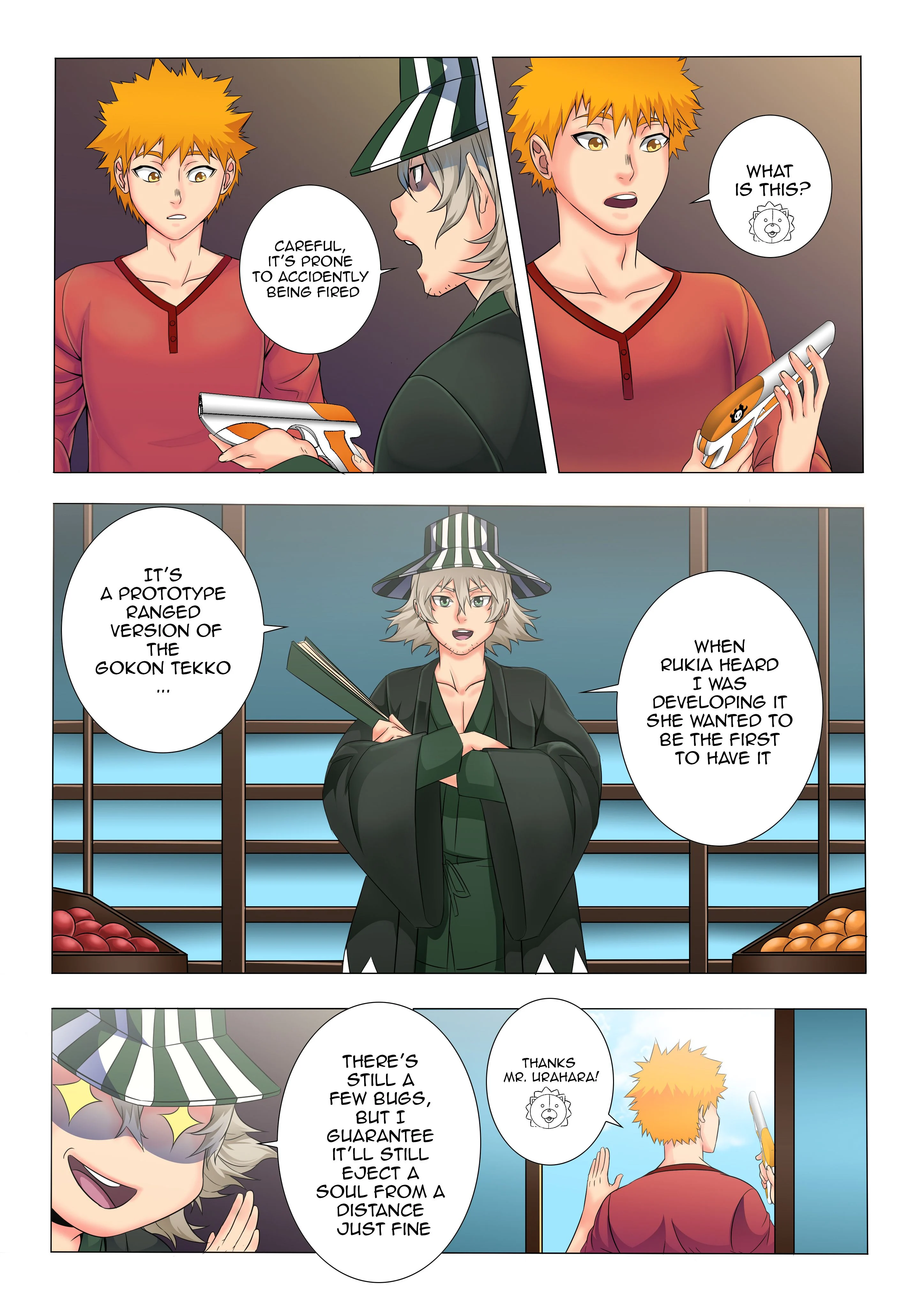 A What If Story (Bleach) [TSFSingularity] 1 . A What If Story - Chapter 1 (Bleach) [TSFSingularity] – page 3